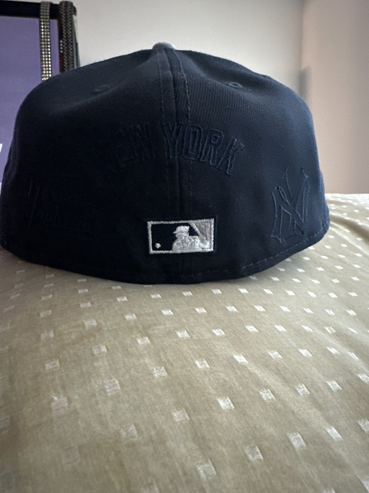 New Era New Era Navy New York Yankees 59FIFTY Fitted Hat Size ONE SIZE - 4 Thumbnail