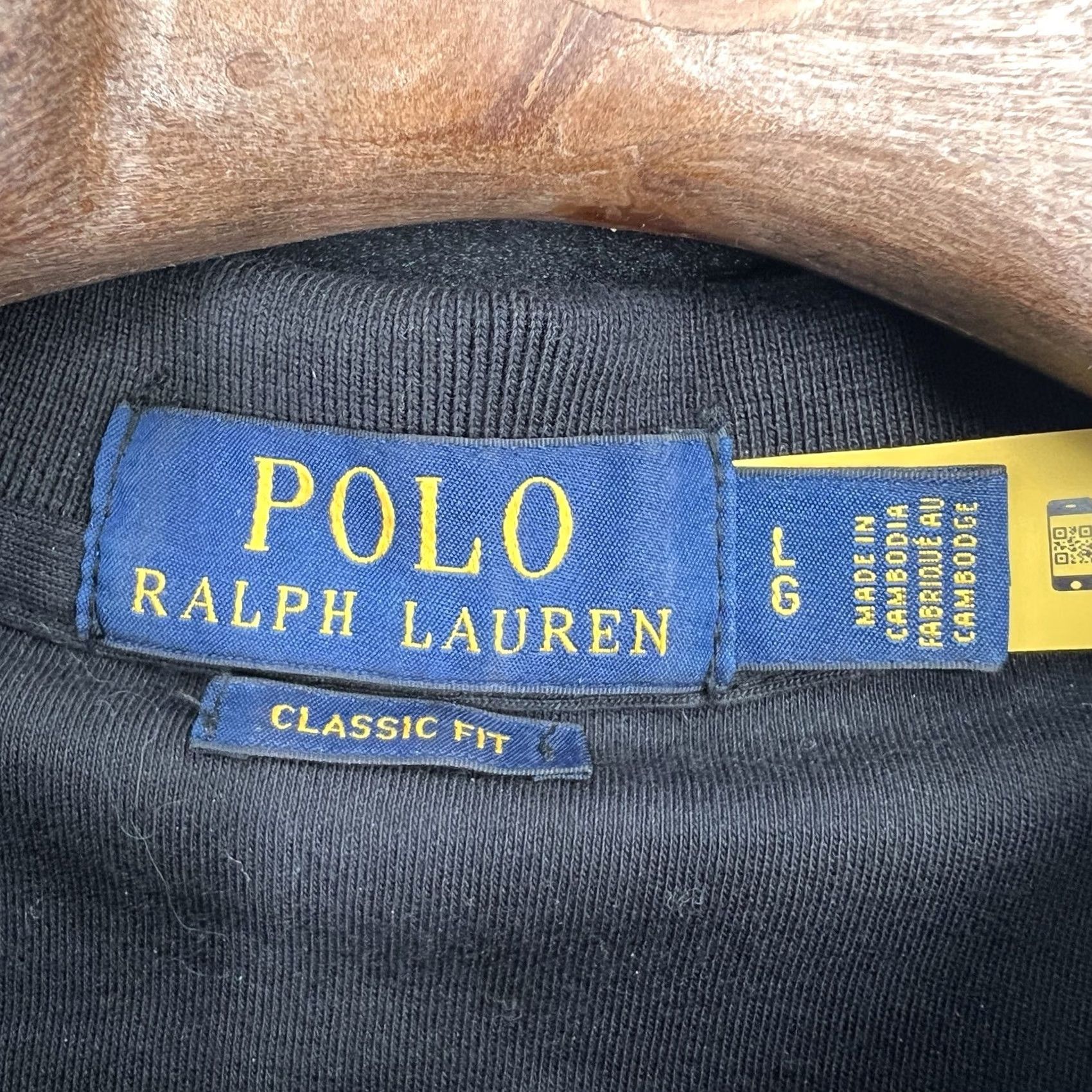 Polo Ralph Lauren Polo Ralph Lauren Shirt Mens Size Large Long Sleeve Golf Lightweight Black Size US L / EU 52-54 / 3 - 5 Thumbnail