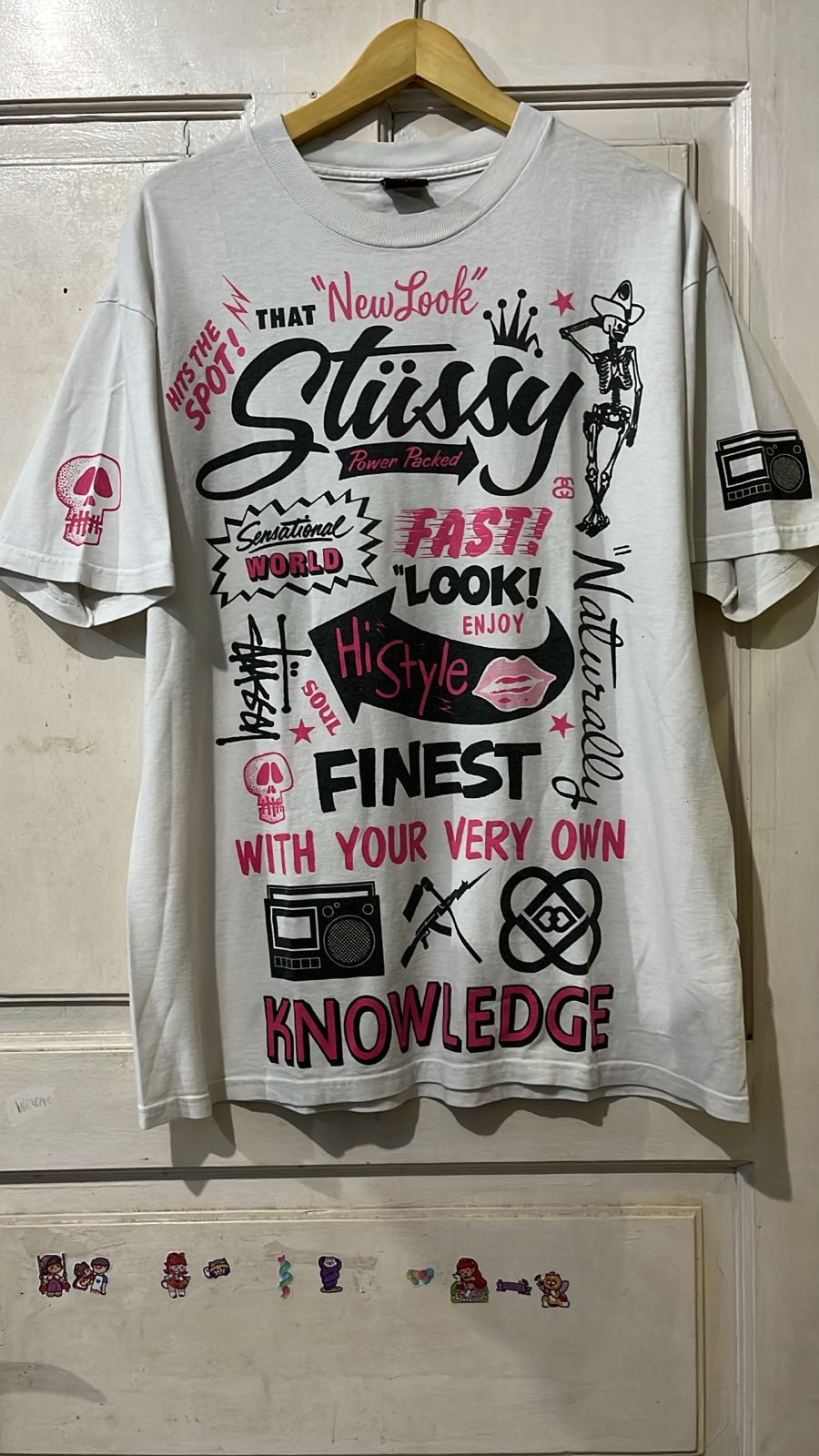 Stussy Kaos Stussy Aop Size US XL / EU 56 / 4 - 1 Thumbnail