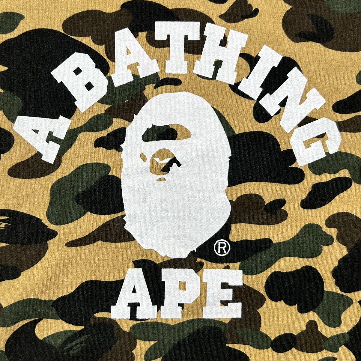 Bape BAPE Yellow Camo Sweatshirt Size US M / EU 48-50 / 2 - 2 Thumbnail