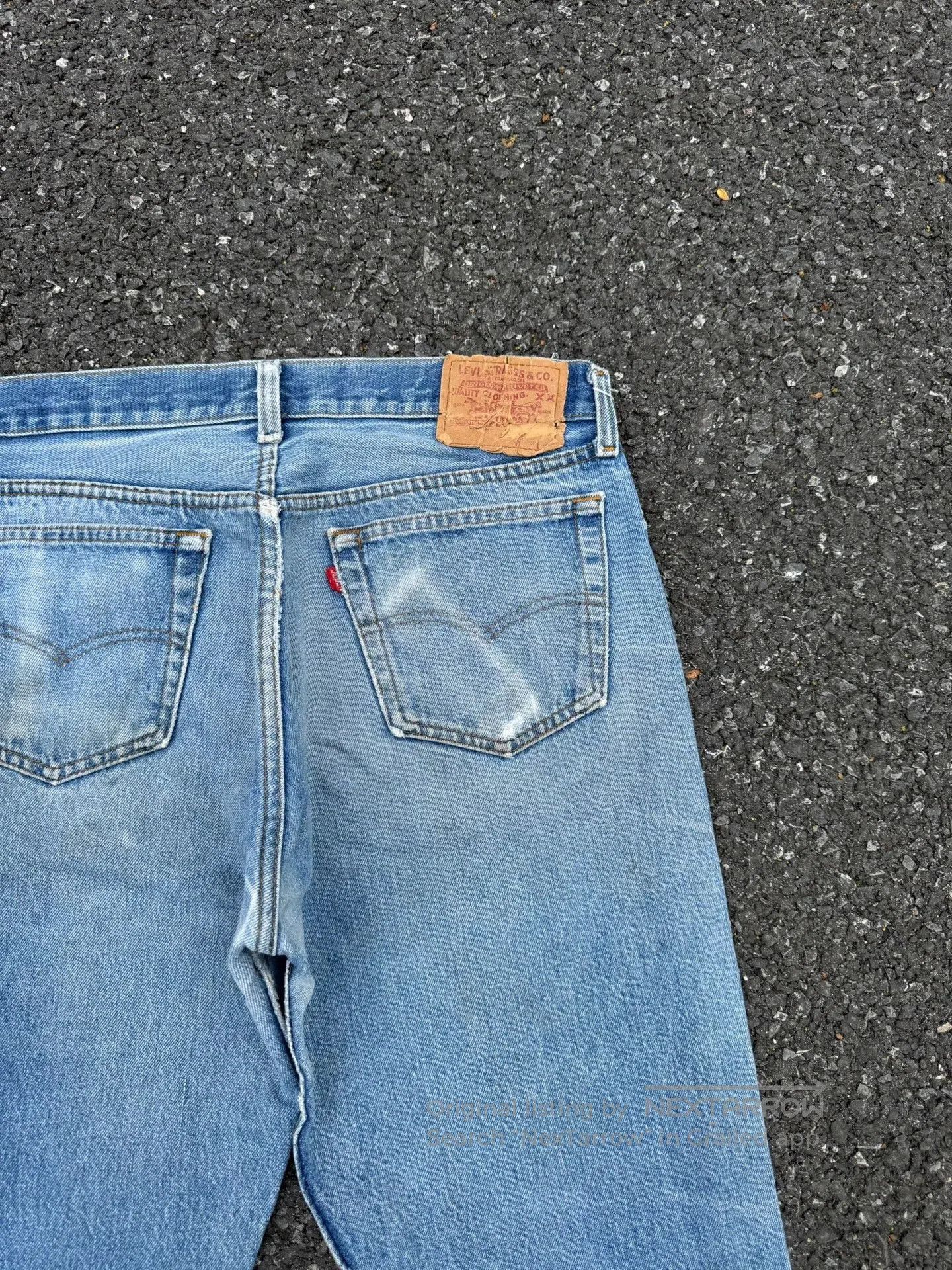 Vintage Vintage Levis 501 90s Jeans. Size US 33 - 6 Thumbnail