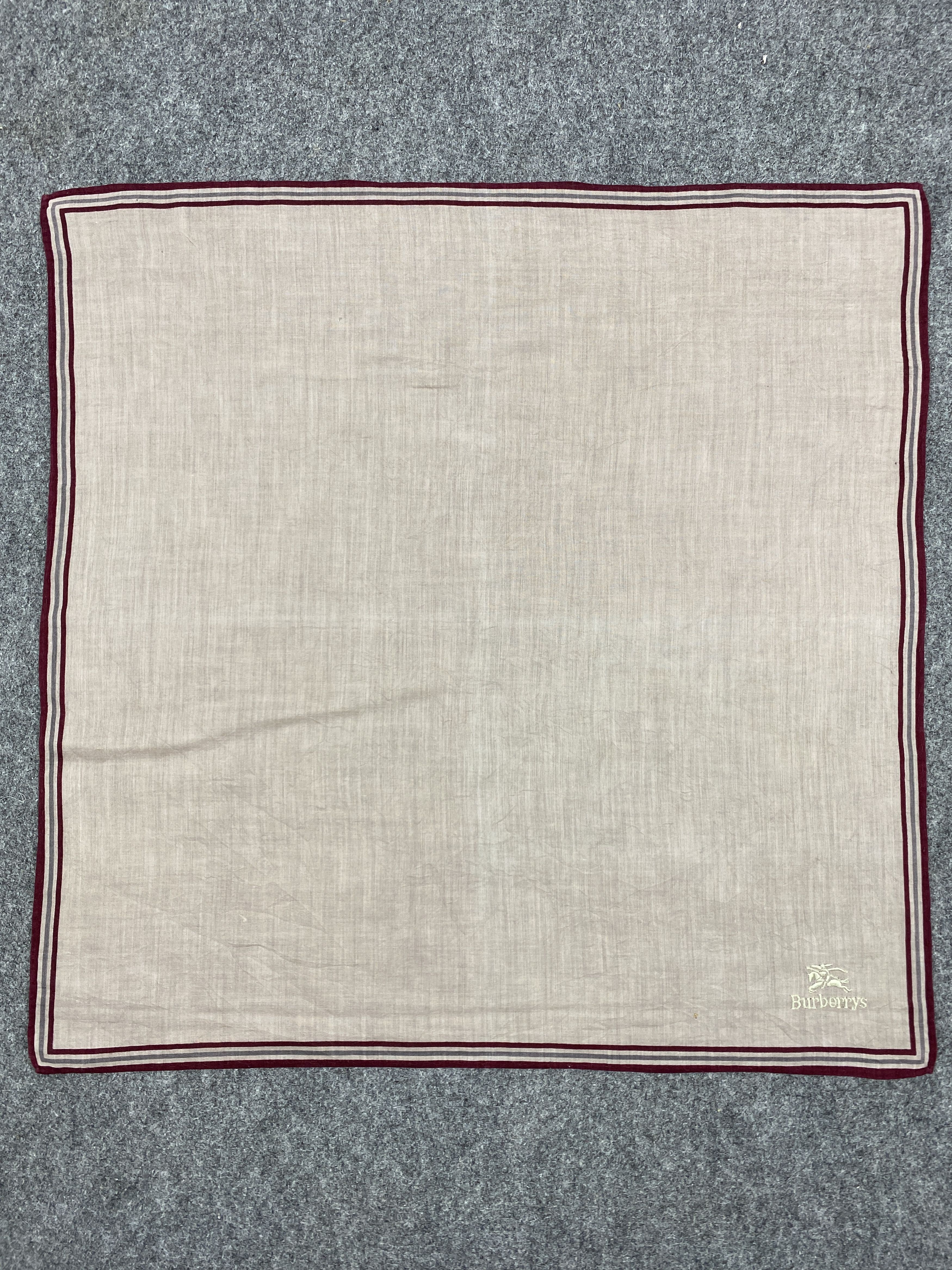 Burberry Burberrys Handkerchief / Bandana / Neckerchief HKC0267 Size ONE SIZE - 4 Thumbnail