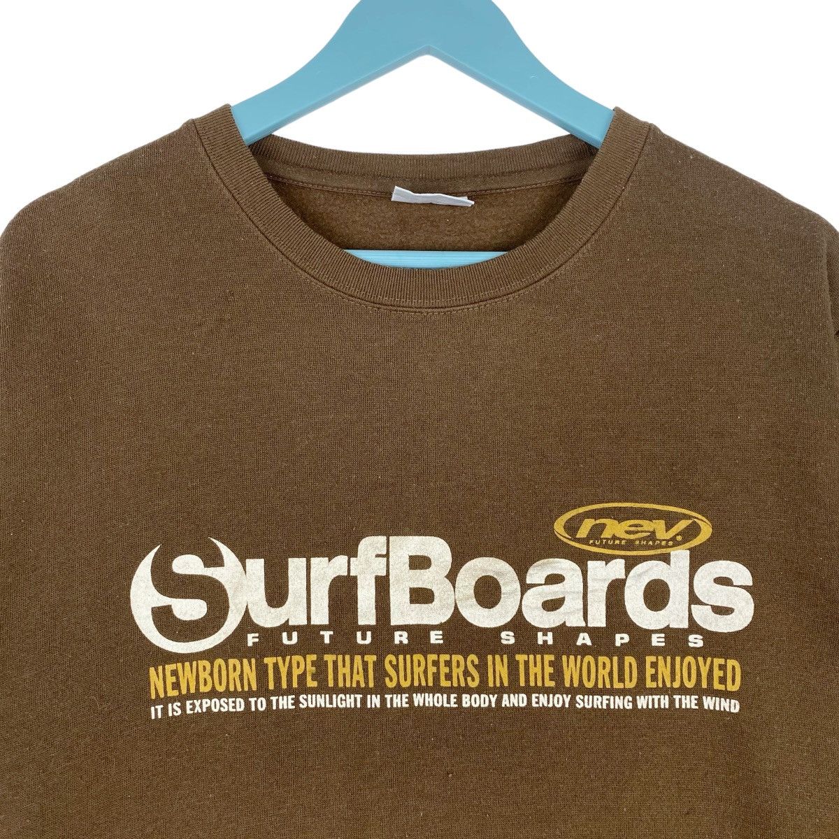 Designer × Vintage Nev Surfboards Future Shapes Sweatshirt Crewneck Pullover Size US M / EU 48-50 / 2 - 2 Thumbnail