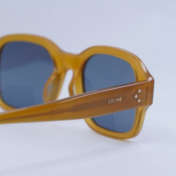 Celine 🕶️ New Celine CL40266U 47V Sunglasses - Milky Honey Frame Size ONE SIZE - 8 Thumbnail