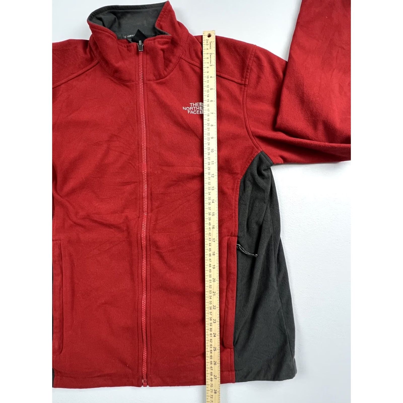 The North Face The North Face Jacket Mens L Red Fleece Full Zip Outdoor Hiking Casual Size US L / EU 52-54 / 3 - 6 Thumbnail