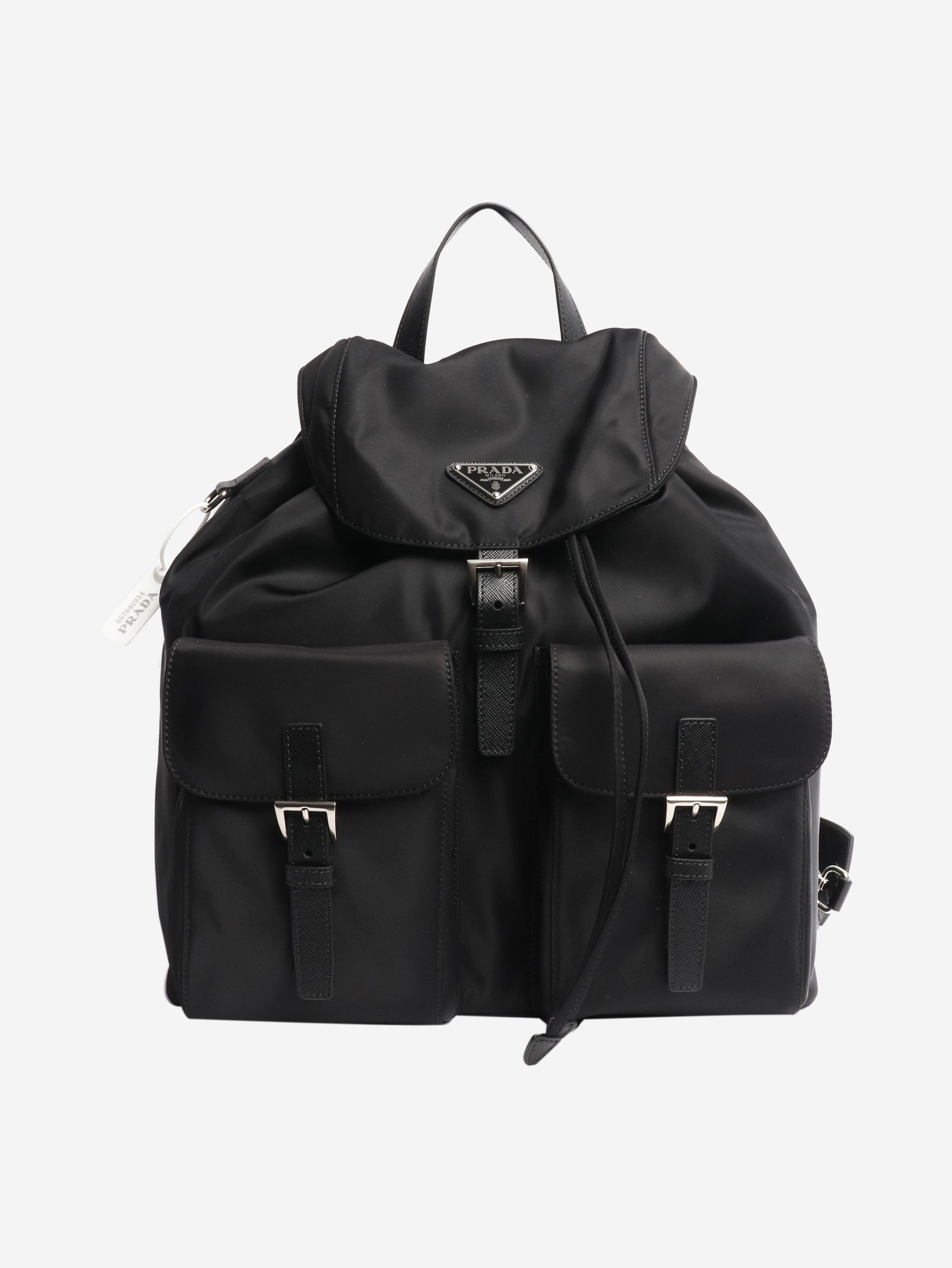 Prada Black Re-Nylon backpack Size ONE SIZE - 1 Thumbnail