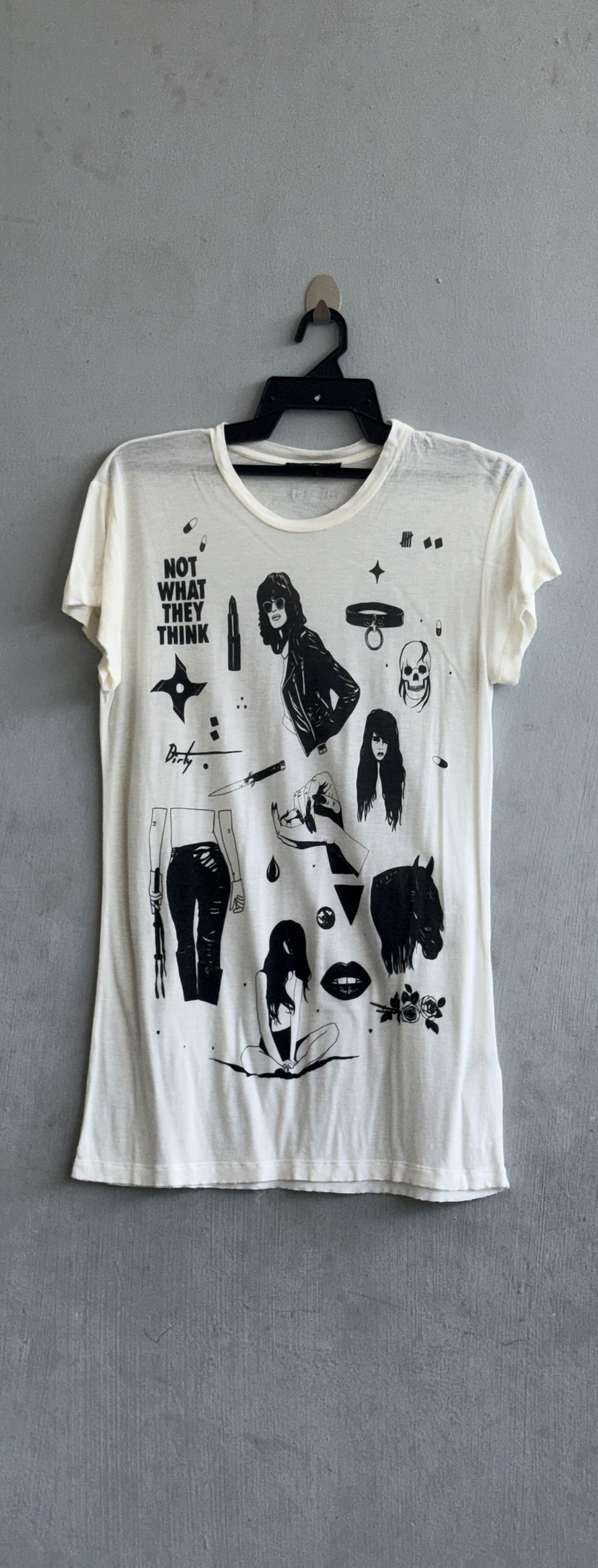 Diesel Diesel Maglietta Punk T-shirt Size S / US 4 / IT 40 - 1 Thumbnail