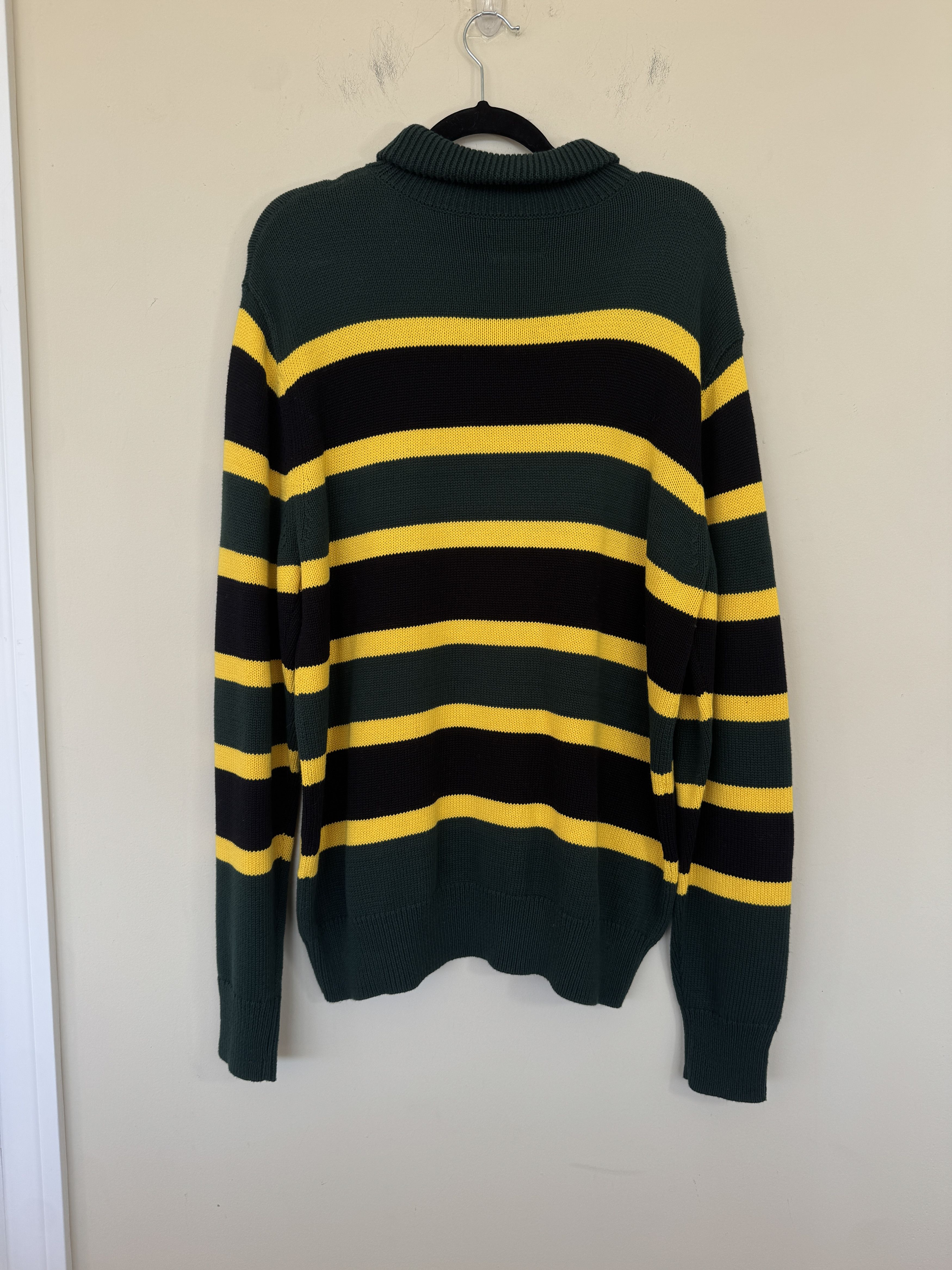 Aime Leon Dore Aimé Leon Dore Striped Turtleneck Size US XL / EU 56 / 4 - 2 Thumbnail