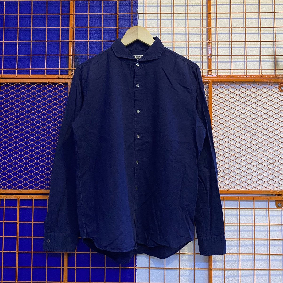 Katharine Hamnett London Vintage Katharine Hamnett London Shirt Oxford Japanese Brand Size US L / EU 52-54 / 3 - 1 Thumbnail
