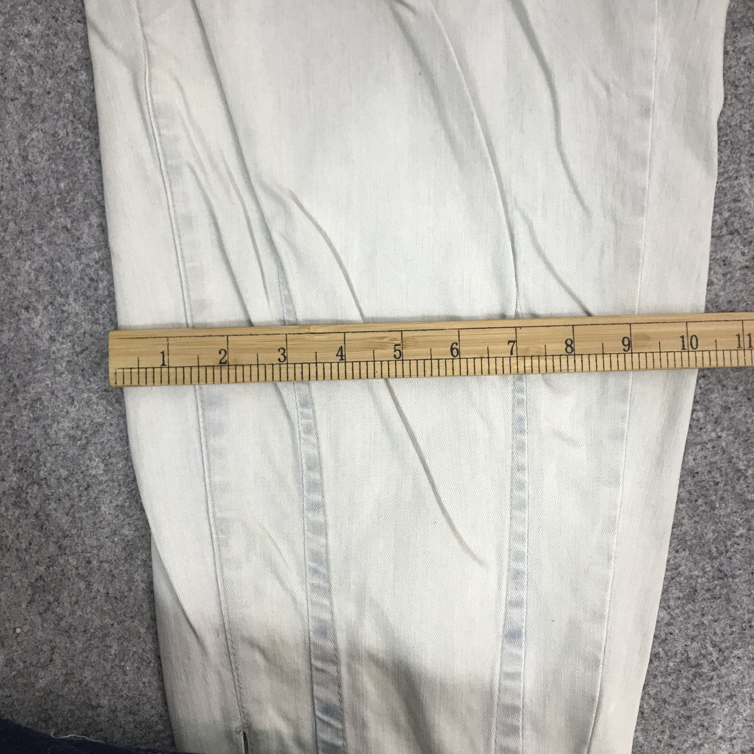 Japanese Brand purple&yellow Japan style baggy Balloon light wash pants Size US 29 - 10 Thumbnail