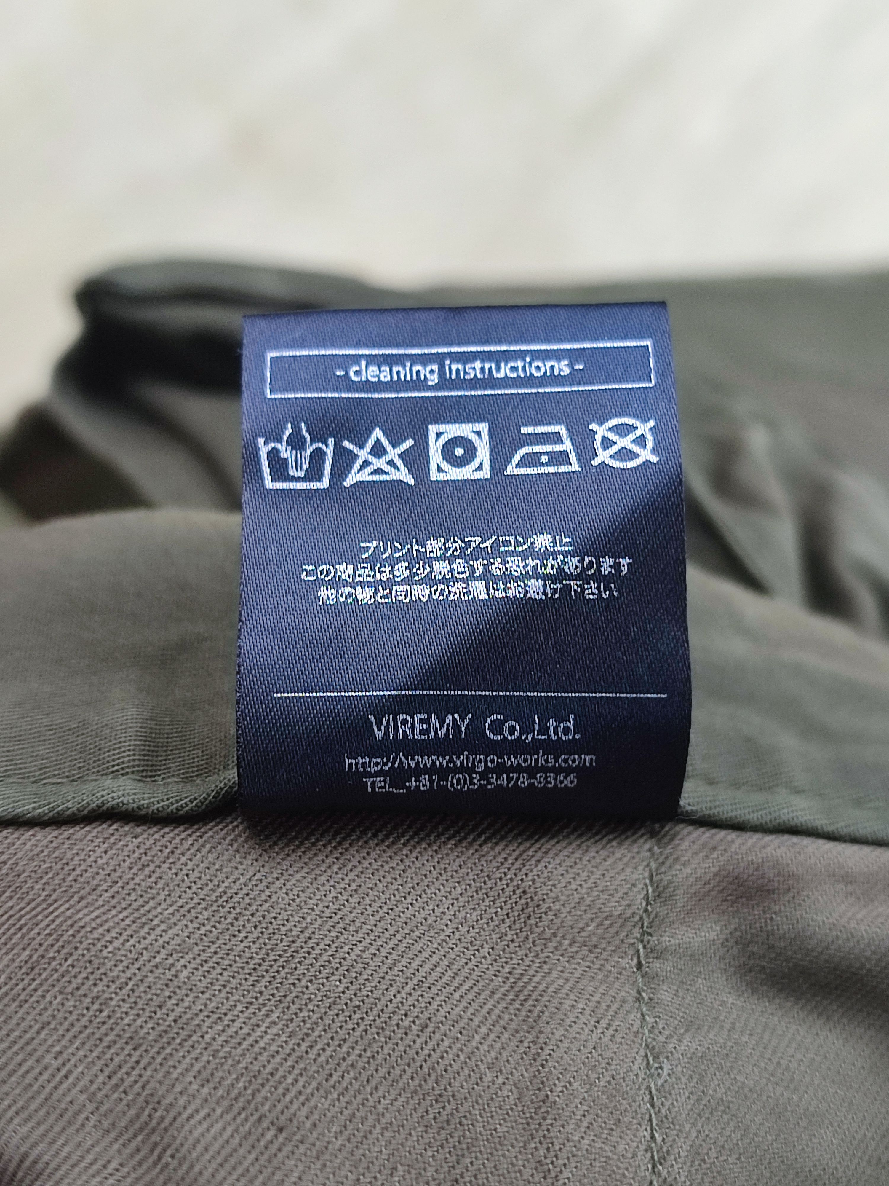 Japanese Brand Virgowearworks Multipocket Cargo Pants Size US 34 / EU 50 - 8 Thumbnail