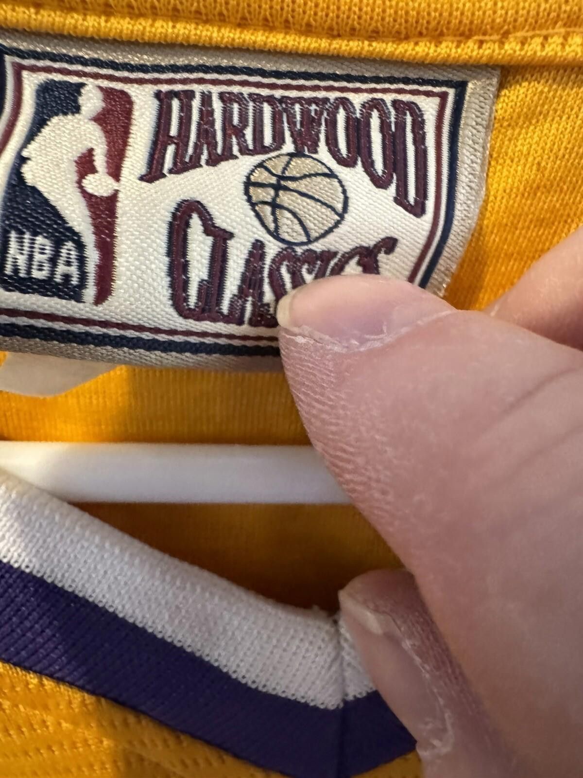 Majestic Los Angeles LA Lakers Majestic Shooting Shirt Men 2XL Yellow Size US XXL / EU 58 / 5 - 4 Thumbnail