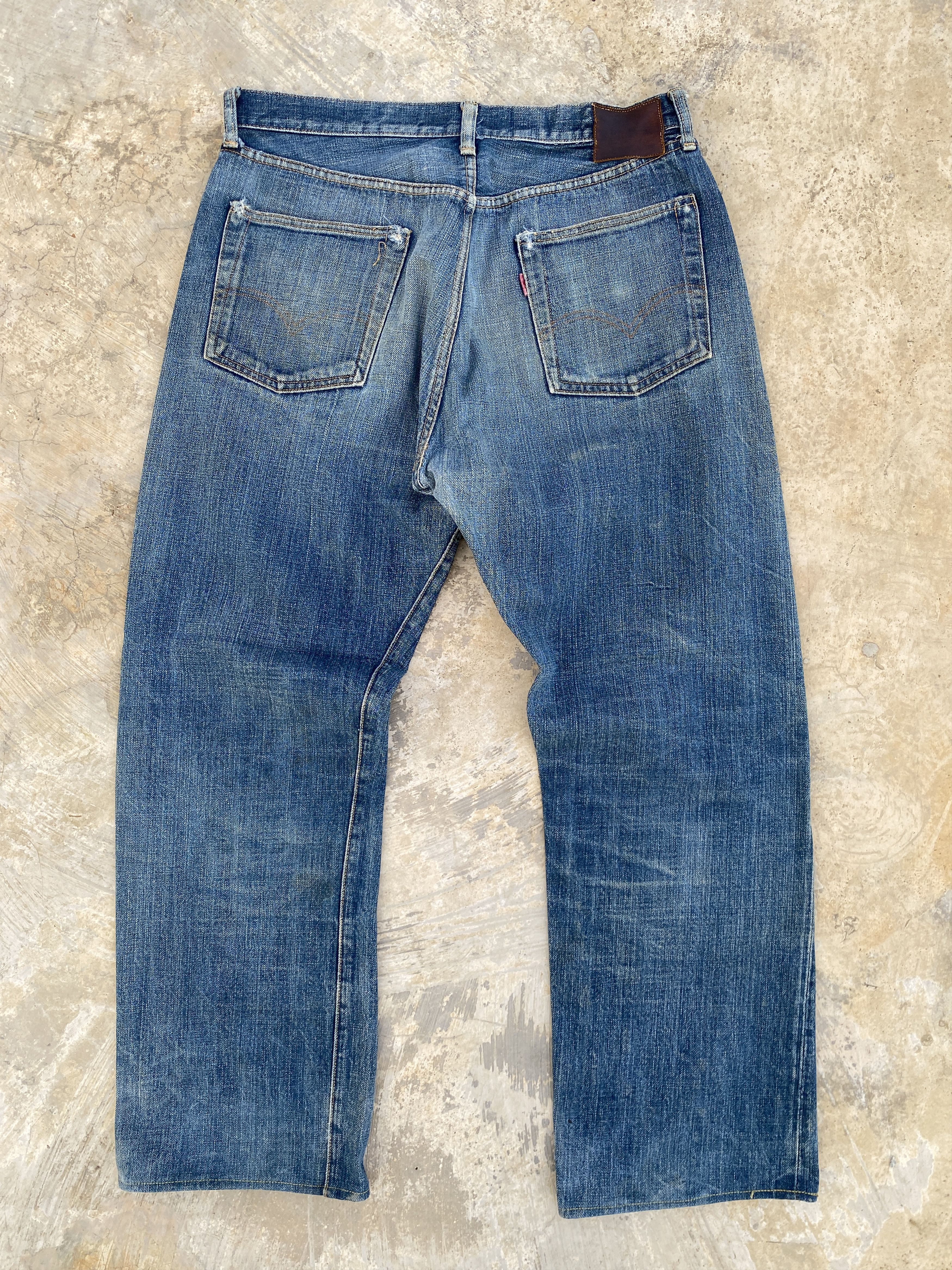Japanese Brand 40s WW2 Replica Selvedge Jeans Size US 31 - 8 Thumbnail