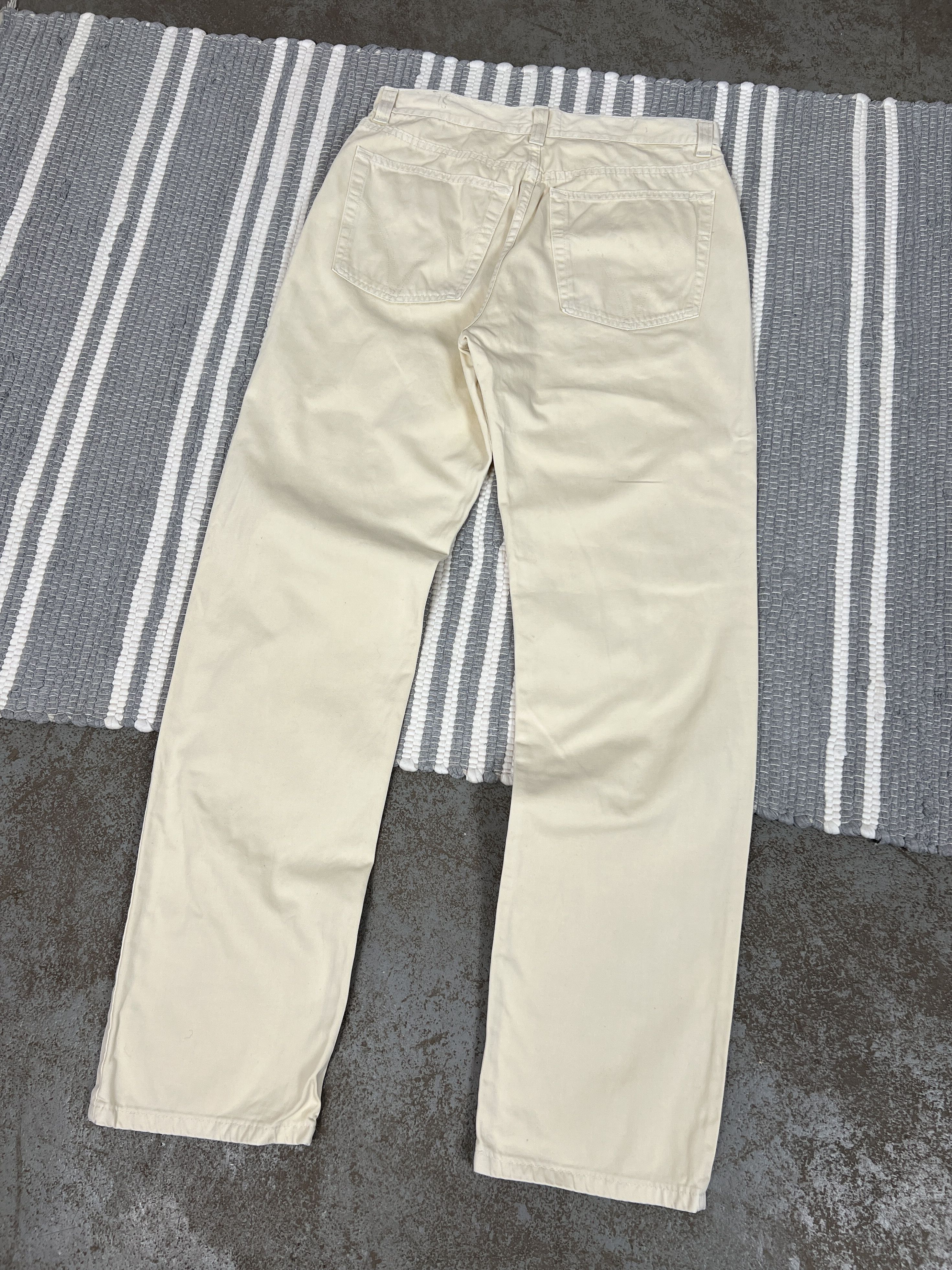 Dolce & Gabbana Vintage Dolce & Gabbana D&G Cream Pants Trousers Size US 28 / EU 44 - 2 Thumbnail