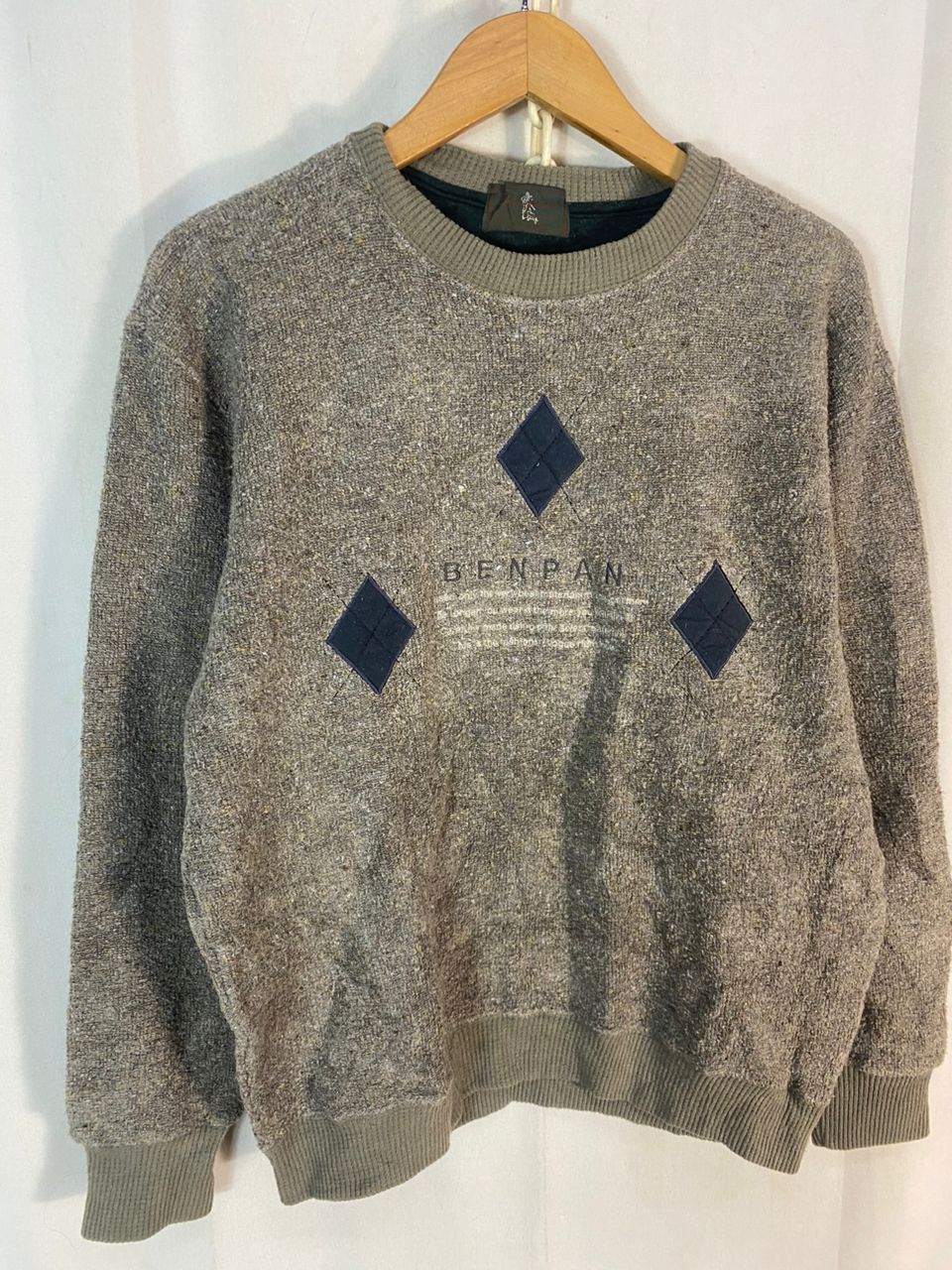 Japanese Brand × Vintage Vintage Benpan spellout sweatshirt Size US M / EU 48-50 / 2 - 3 Thumbnail