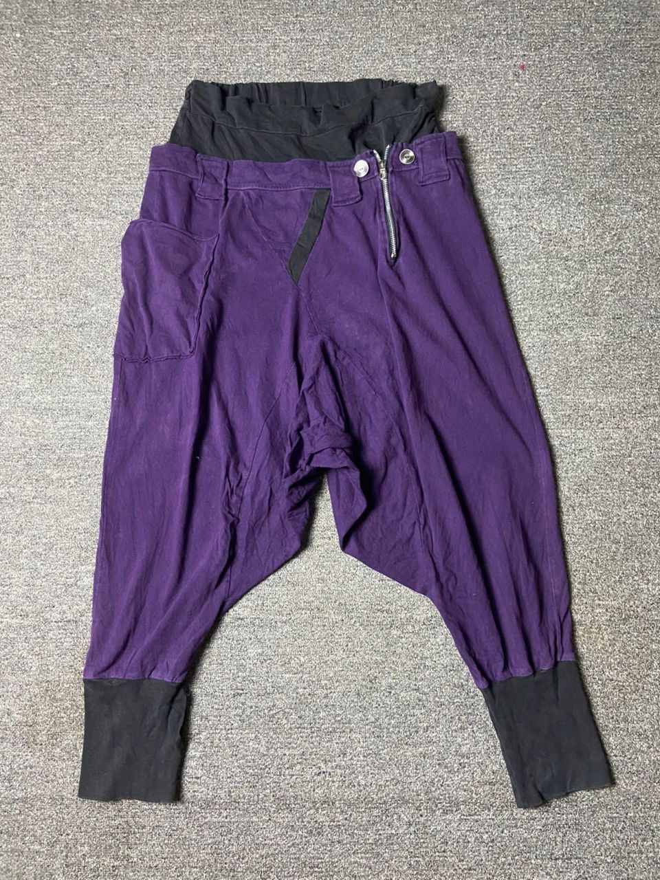 Japanese Brand Japanese Brand Casual Drop Crotch Harem Pants (139) Size US 37 - 1 Thumbnail