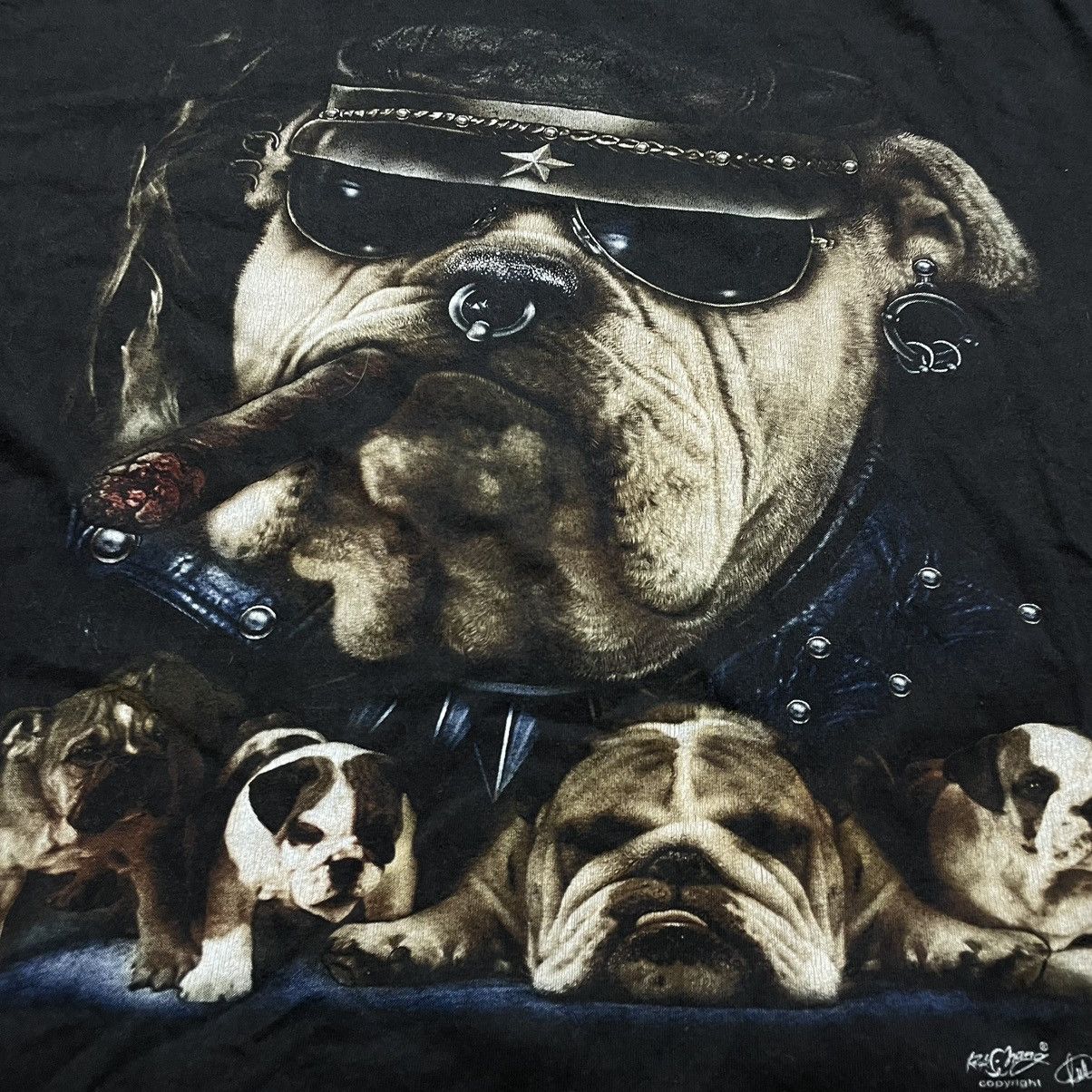 Band Tees Vintage Y2K DOG FACE TEE BAND ABSTRACT ROCK GRUNGE HORROR Size US XL / EU 56 / 4 - 5 Thumbnail