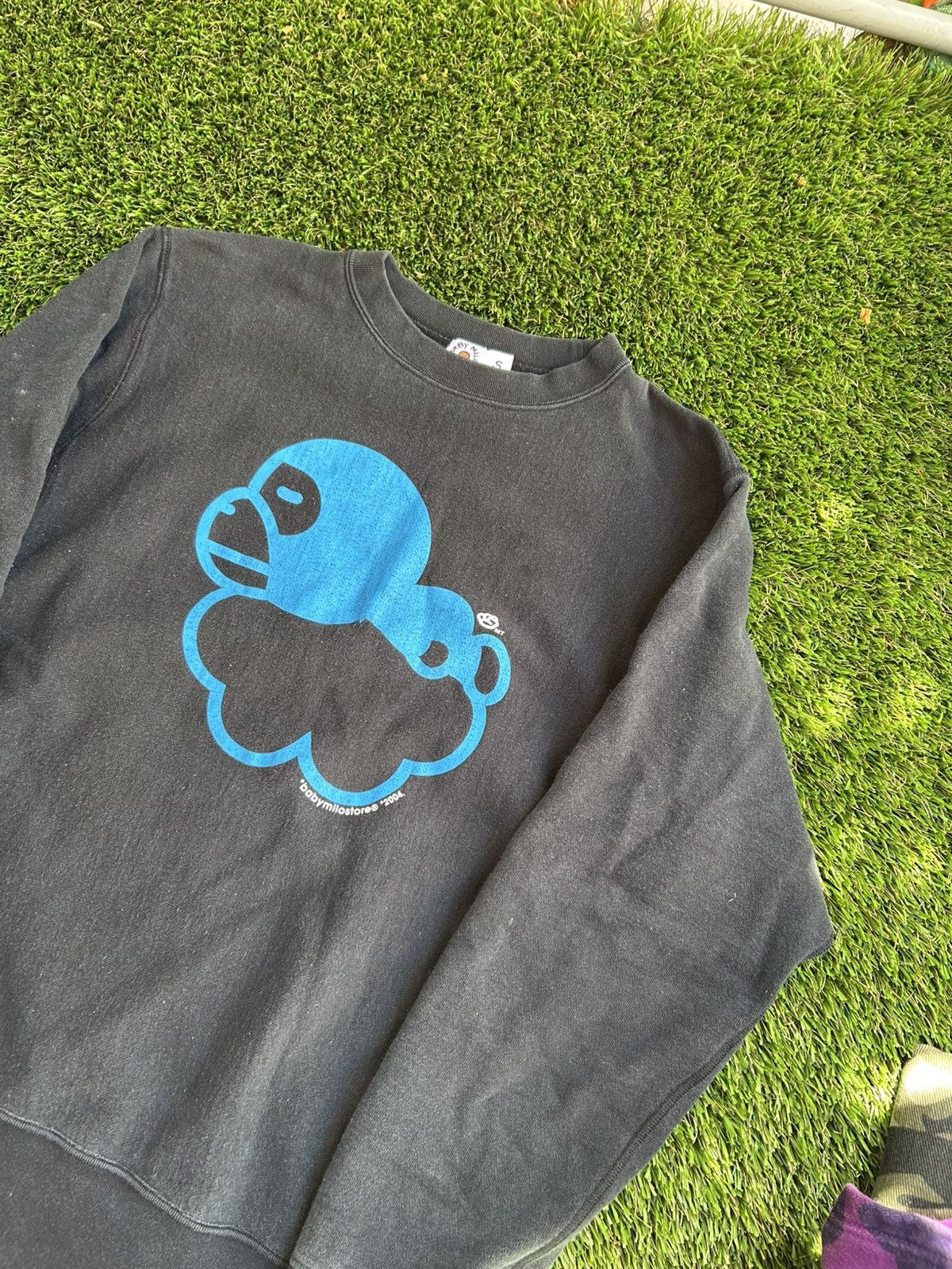 Bape BAPE Baby Milo 2004 Cloud Sweatshirt Crewneck Size US S / EU 44-46 / 1 - 1 Thumbnail