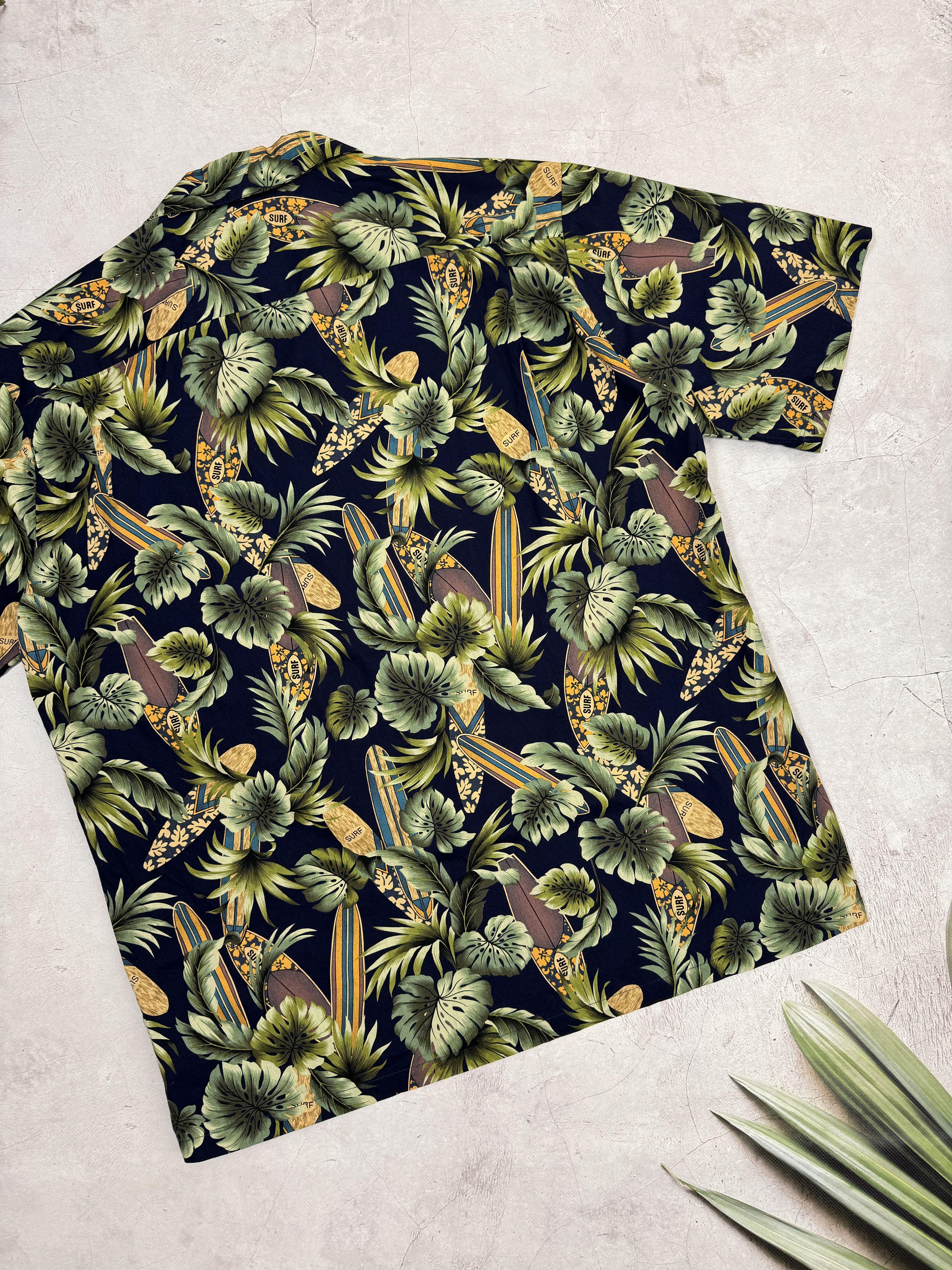 Hilo Hattie Vintage Hilo Hattie Hawaiian Shirt Palm & Surf Size US L / EU 52-54 / 3 - 12 Thumbnail