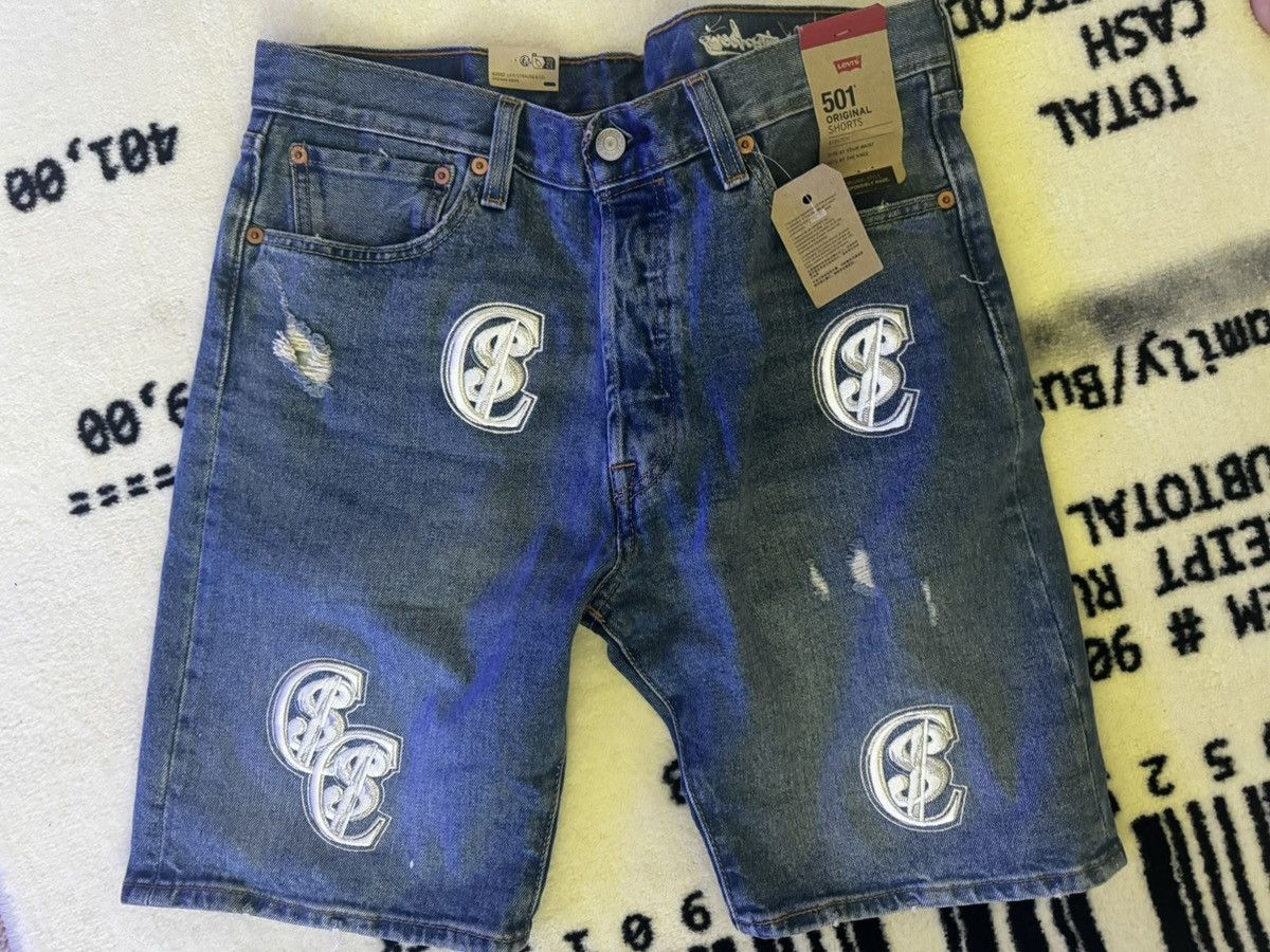 Other ChrisSmokes Money jean shorts Size US 32 / EU 48 - 1 Thumbnail