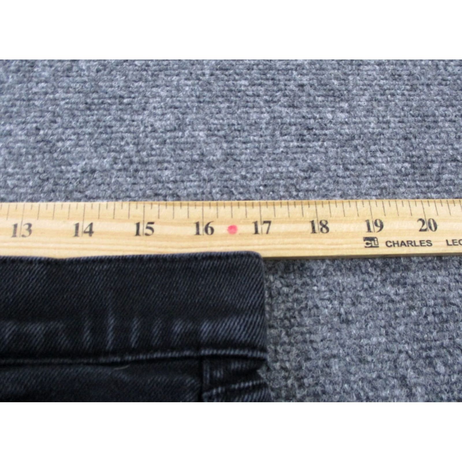 AYR Ayr Jeans Womens 34 Black Denim The Pop Bootcut Casual Stretch USA Made Size 24" / US 00 / IT 34 - 6 Thumbnail