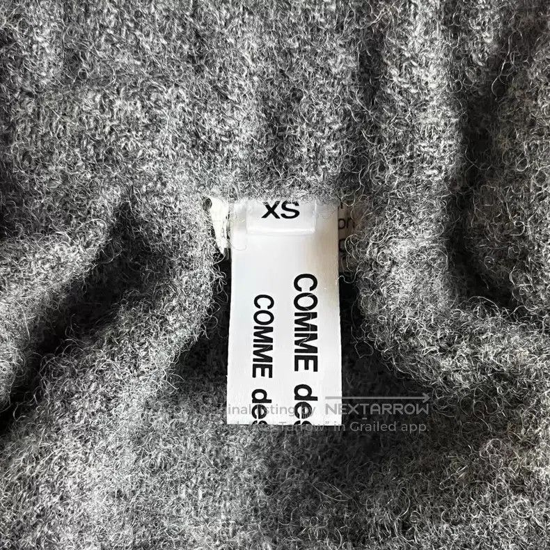 Comme des Garcons Comme Des Garcons size XS Gray pleated polyester skirt Size 22" - 4 Thumbnail