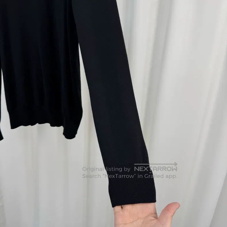 Givenchy Givenchy Leather Patch Letter Knitted Sweater (Size M) Size US M / EU 48-50 / 2 - 4 Thumbnail