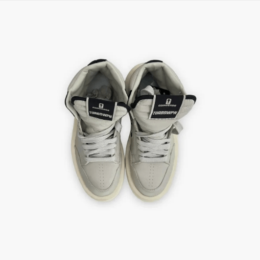 Rick Owens Rick Owens mid-top sneakers black and white Size US 7.5 / EU 40-41 - 3 Thumbnail