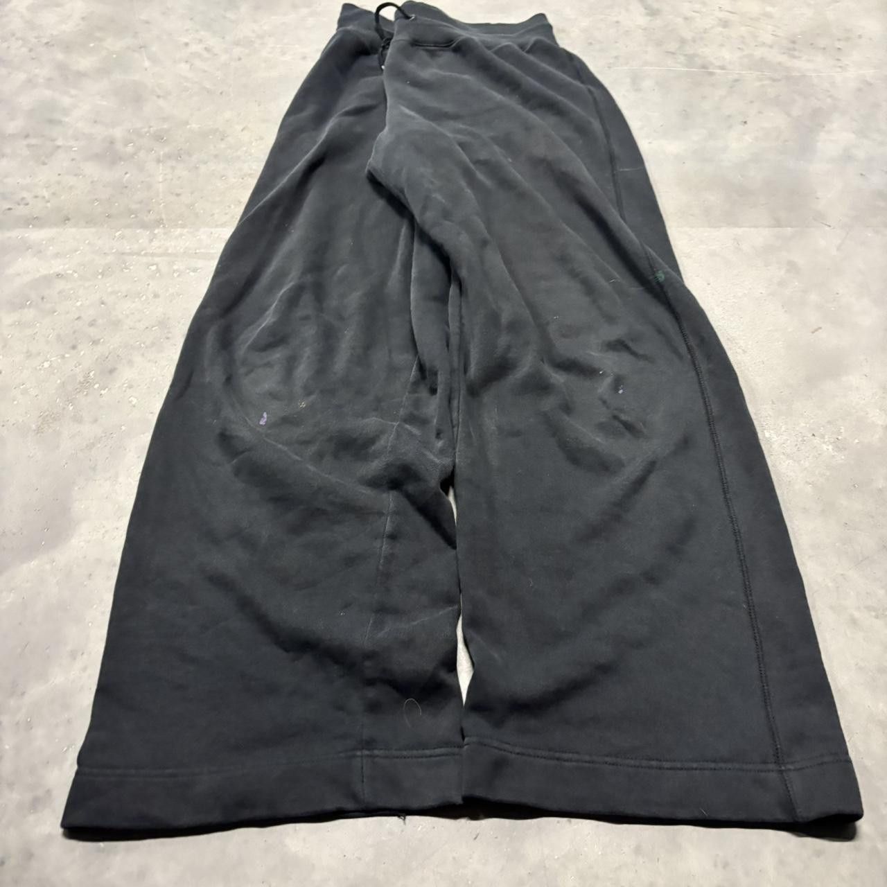 Japanese Brand × Vintage Crazy Vintage Y2K/2000s Baggy Black Streetwear Essential Sweatpants! Size US 34 / EU 50 - 3 Thumbnail