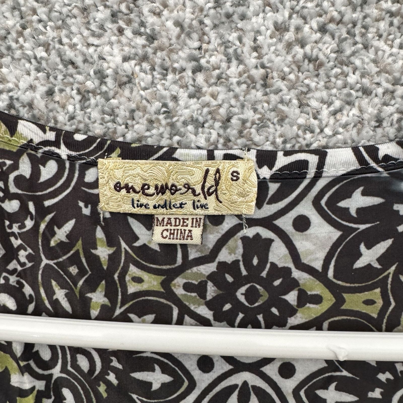 Other One World Tunic Top Womens S Whimsigoth Paisley Asymmetrical Size S / US 4 / IT 40 - 4 Thumbnail