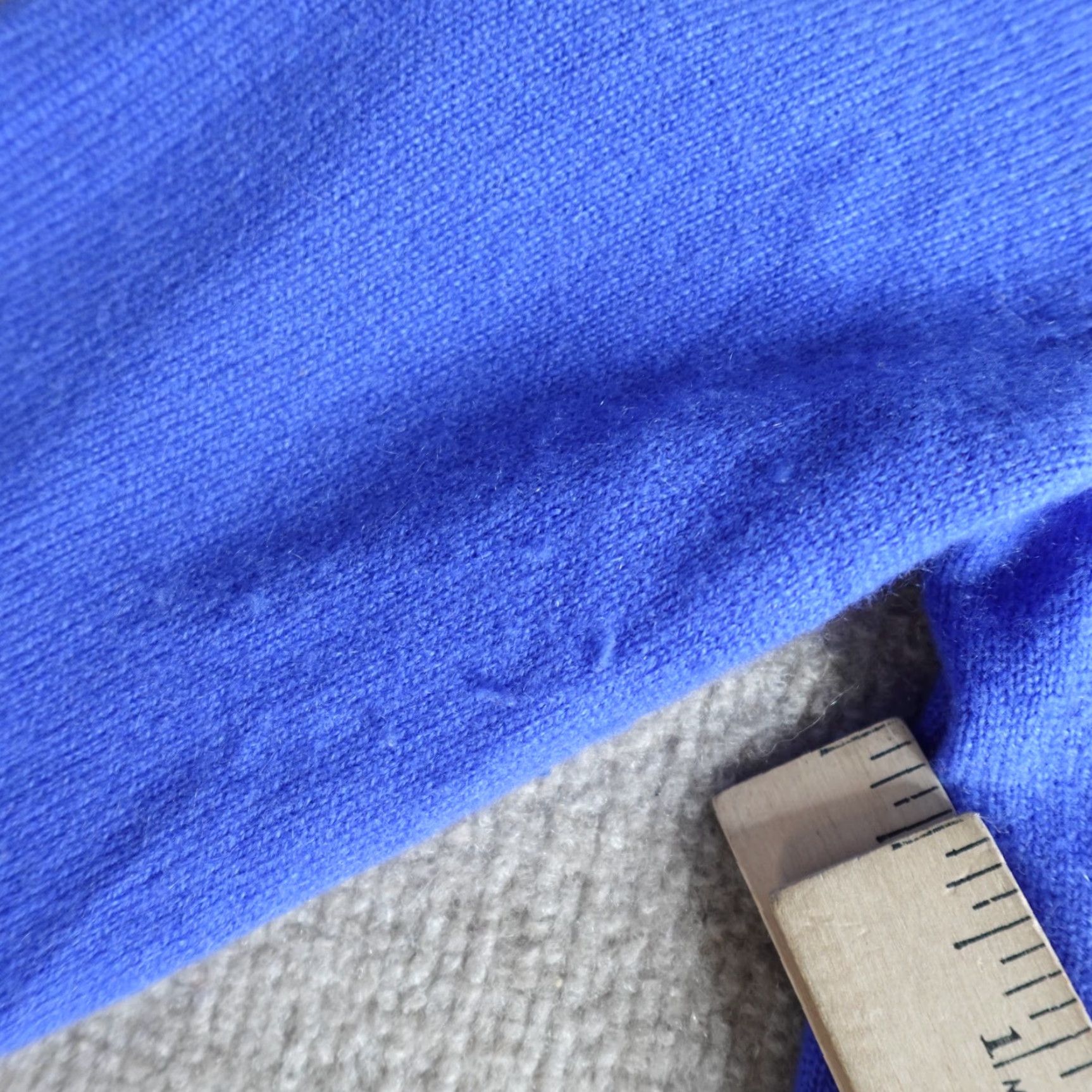 J.Crew J.Crew Womens Sweater XS Blue Solid Cashmere Crewneck 3/4 Sleeves Tippi 19869 Mens? Girls? Size XS / US 0-2 / IT 36-38 - 3 Thumbnail