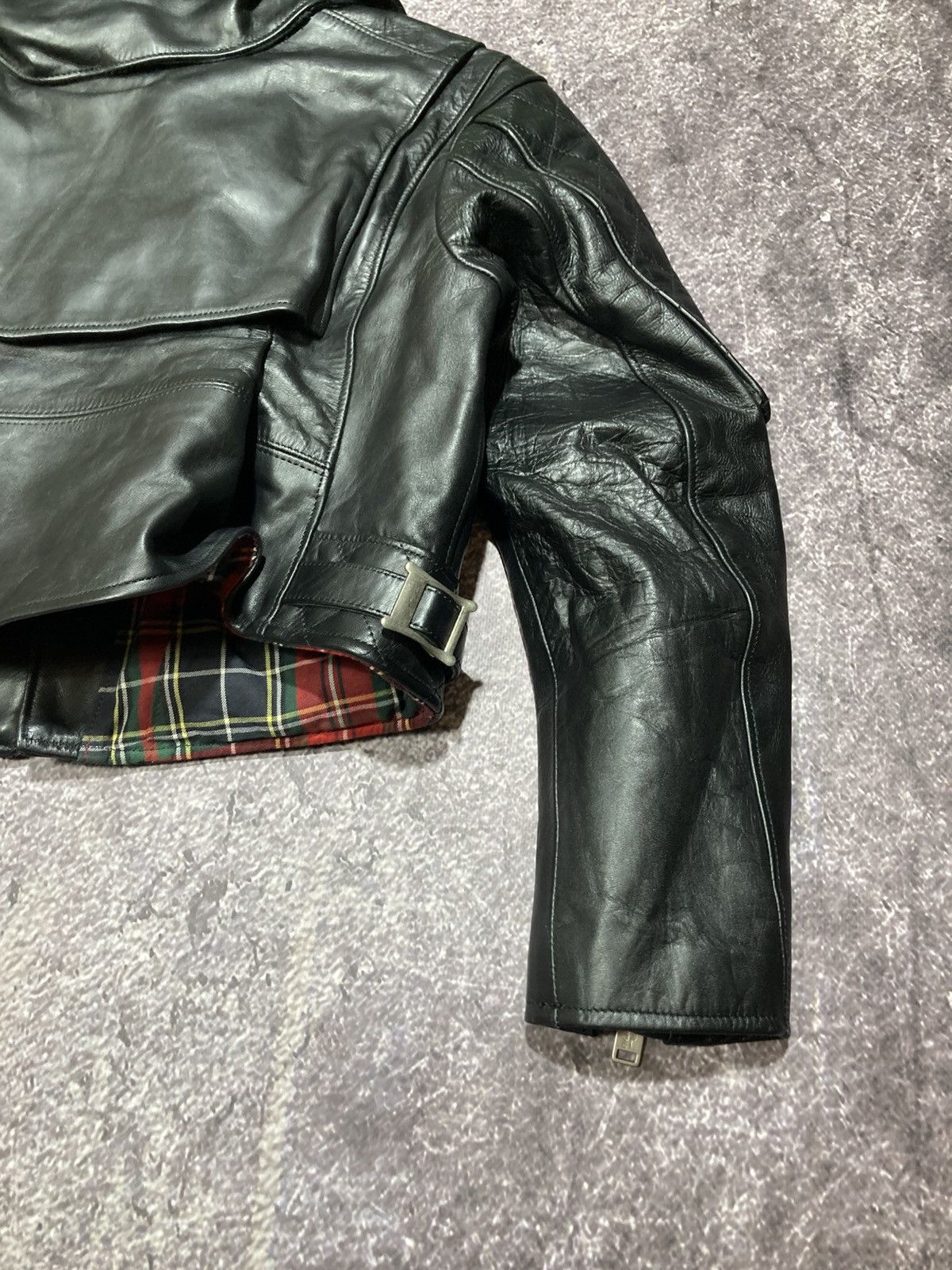 Undercover Undercover Leather Biker Jacket Style Punk Vivienne Westwood Size S / US 4 / IT 40 - 16 Thumbnail
