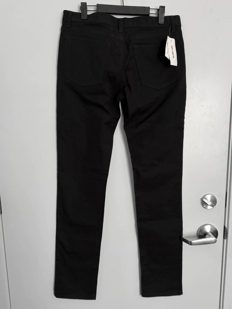 Helmut Lang HELMUT LANG Elastic Cotton Black Jeans Size US 32 / EU 48 - 3 Thumbnail