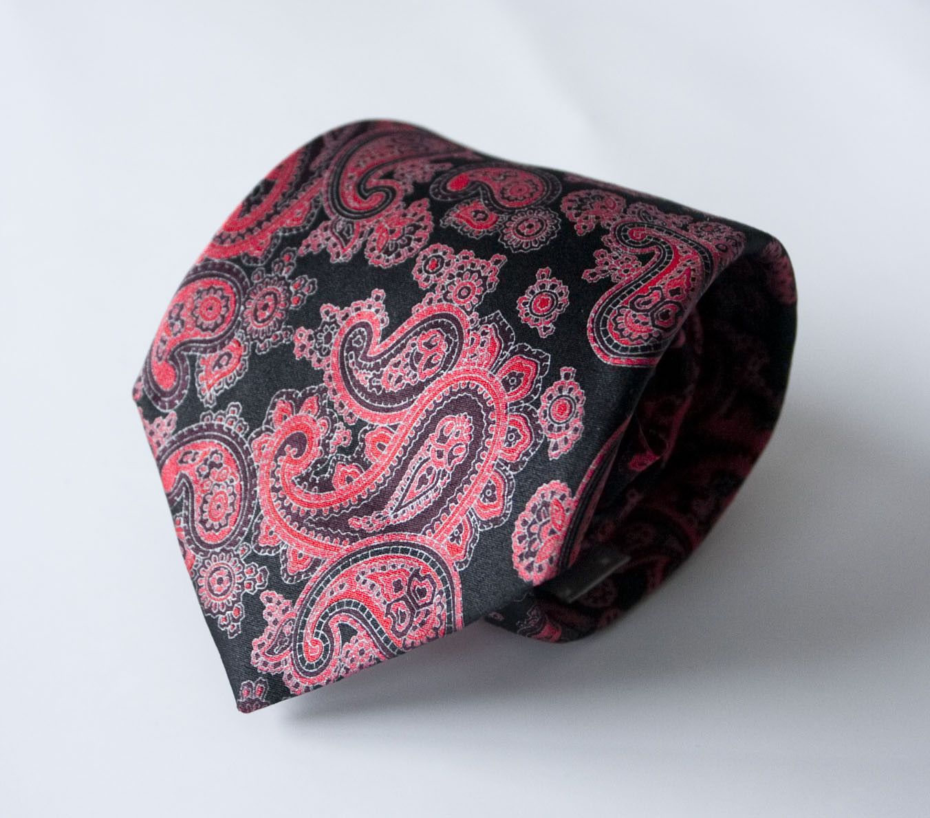 Altea Zanetti Tie 100% Silk Paisley Made in Italy Size ONE SIZE - 1 Thumbnail