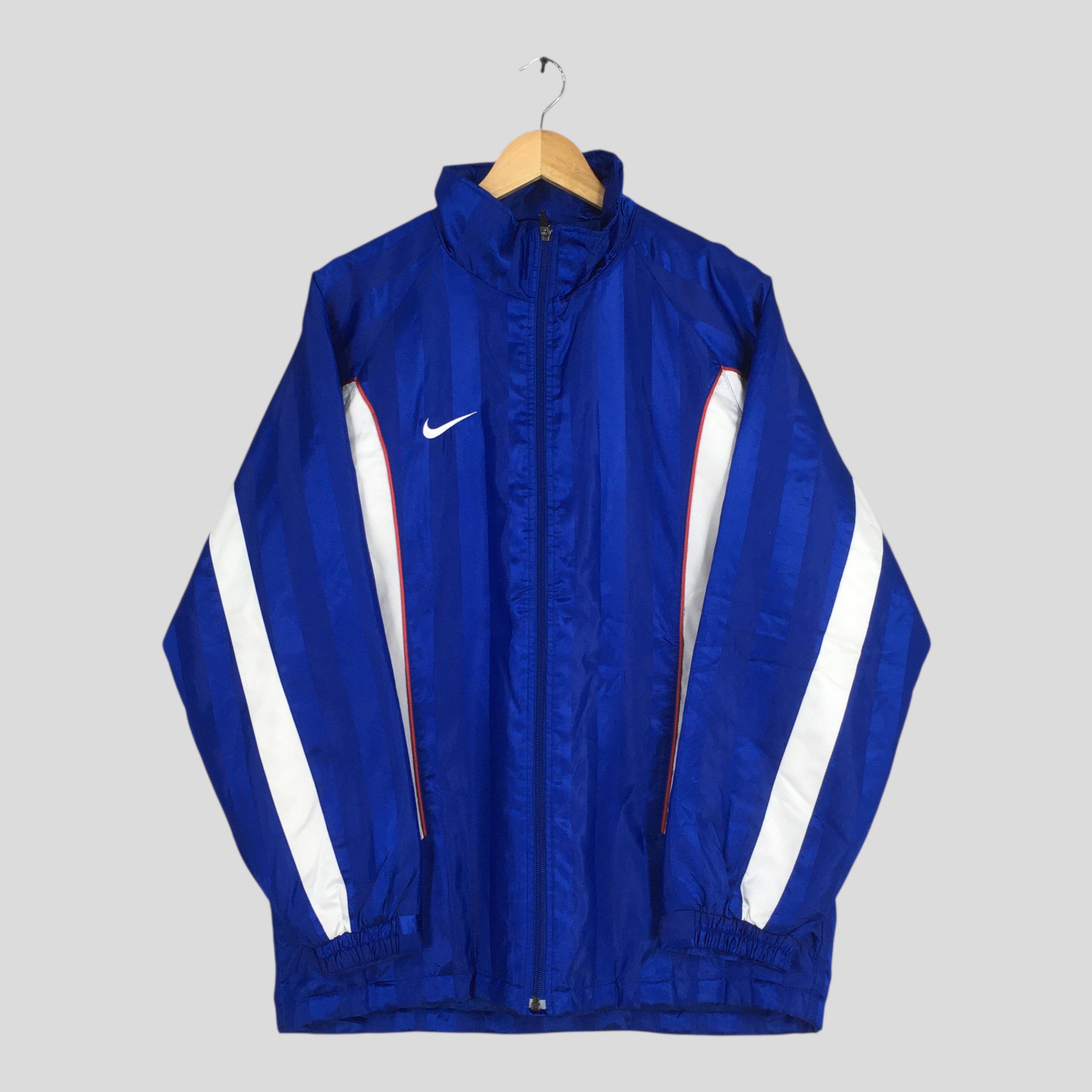 Japanese Brand × Nigo × Nike NIKE X NIGO NAVY VARSITY JACKET | Grailed