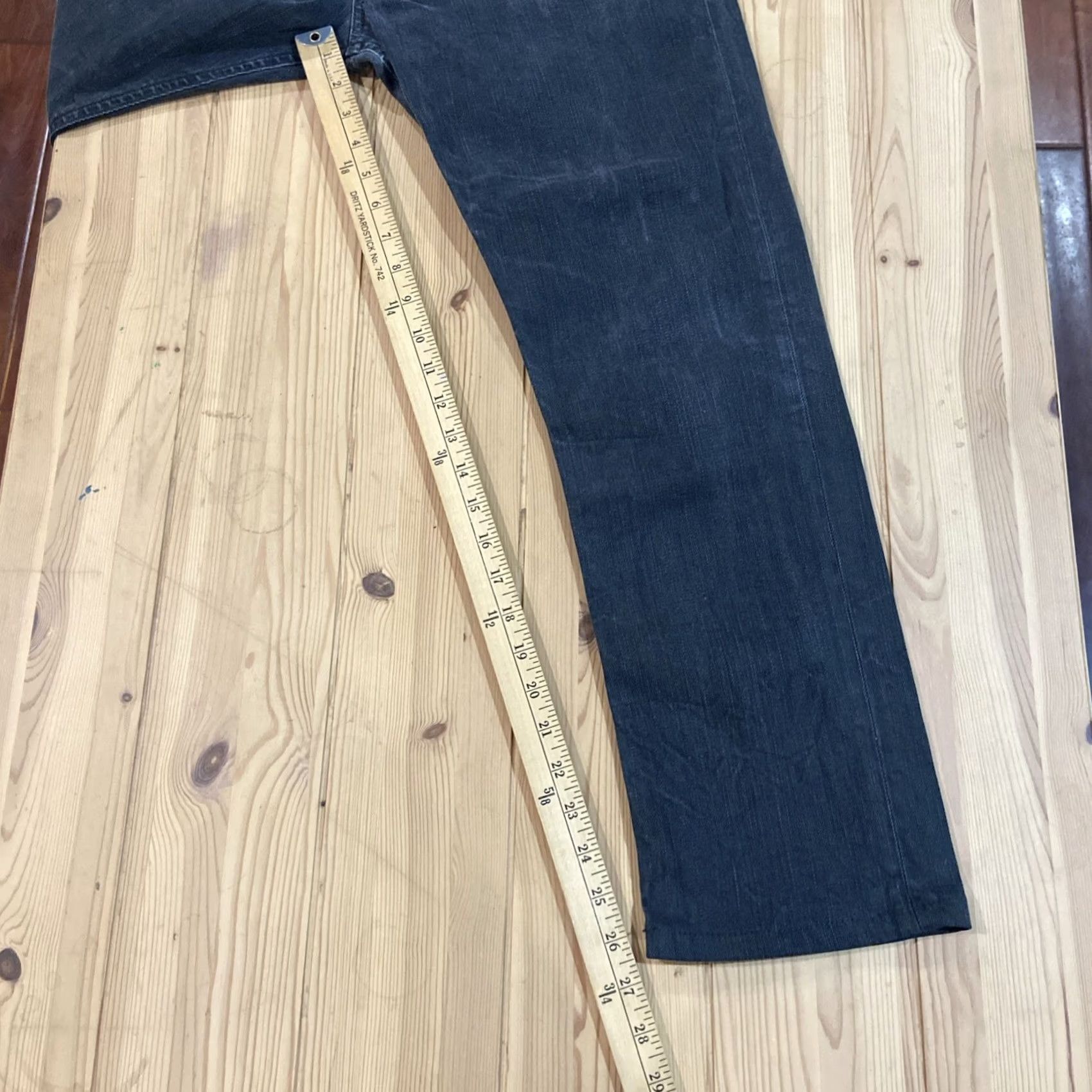 Diesel VINTAGE Diesel Shioner Slim Skinny Jeans Mens 31x32 Dark Wash Distressed Size US 31 - 6 Thumbnail