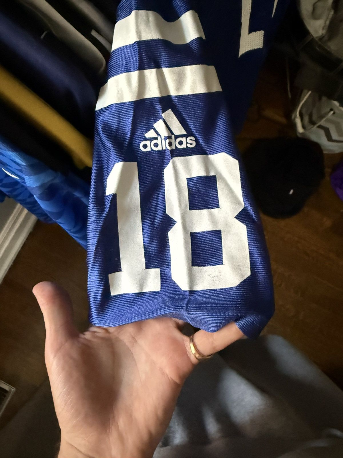 Adidas peyton manning colts jersey adidas Size US L / EU 52-54 / 3 - 3 Thumbnail