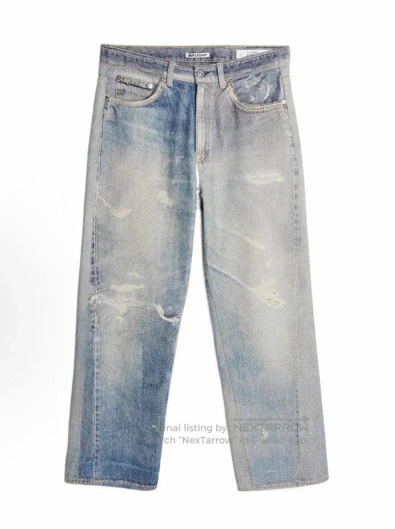 Our Legacy Our Legacy Digital Printed Blue Jeans Size US 31 - 1 Thumbnail