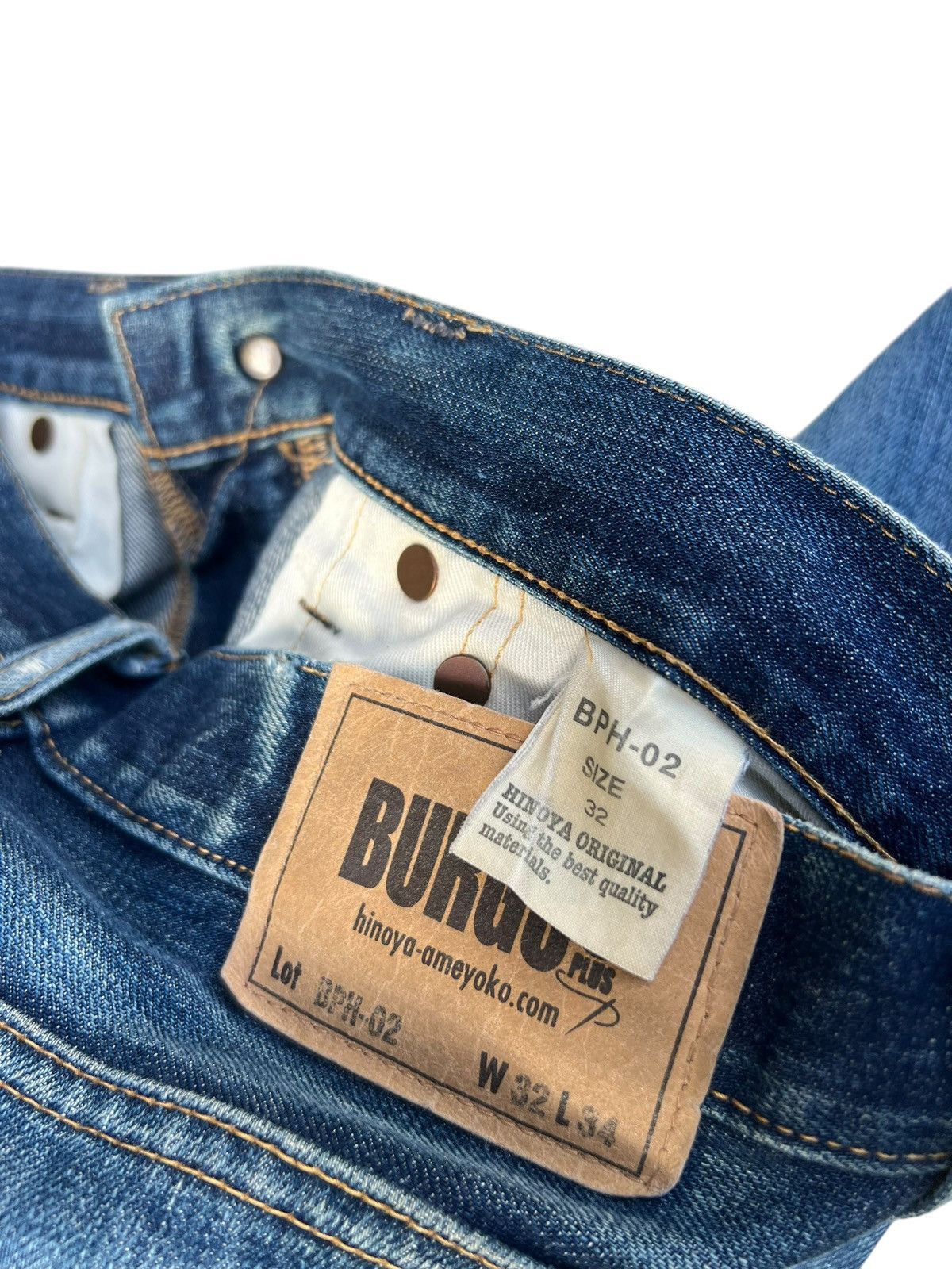 Burgus Plus Dirty Mud Denim Distress Burgus Plus Japan Bootcut Jeans Size US 32 / EU 48 - 25 Thumbnail