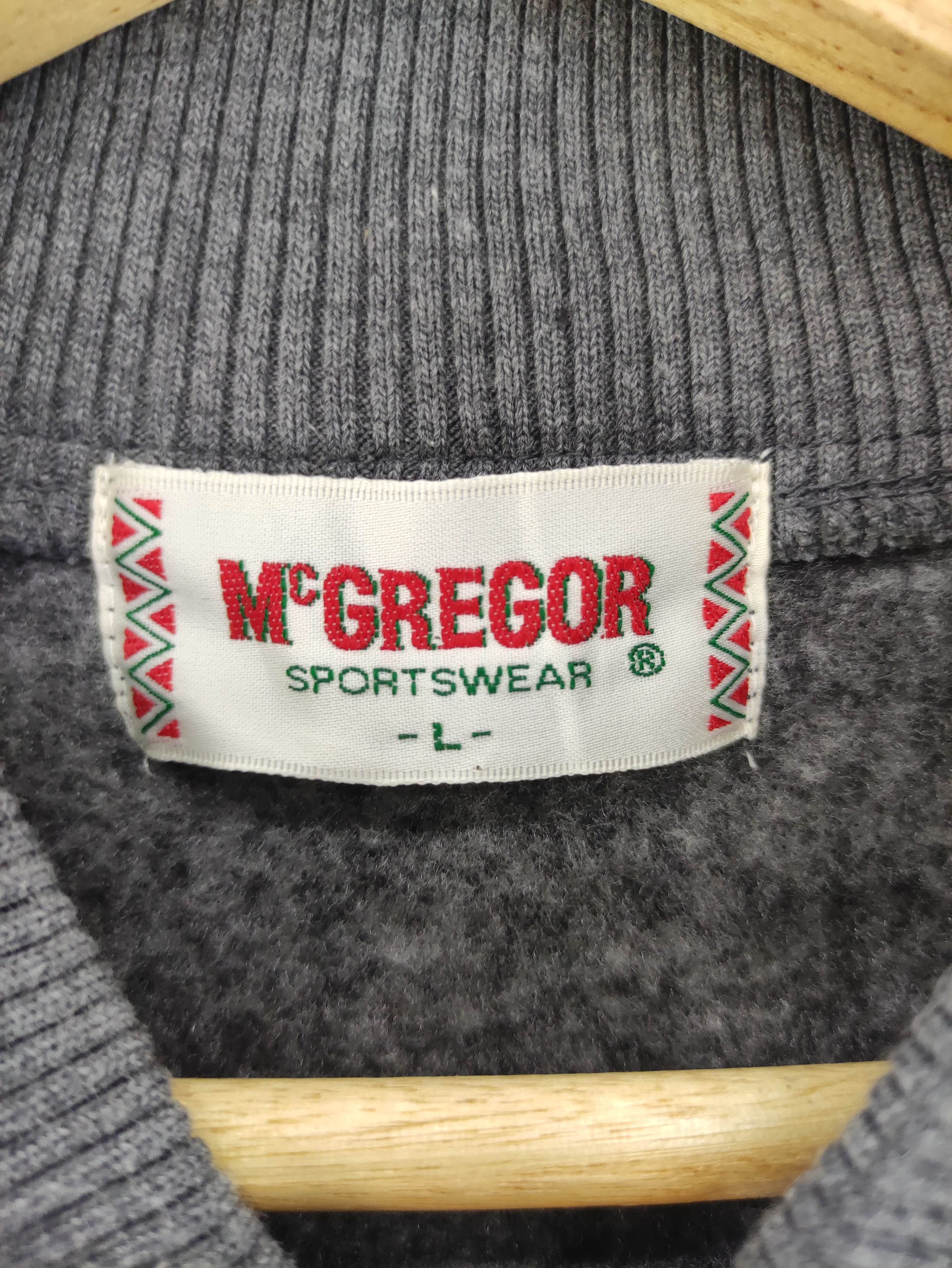 McGregor Vintage McGregor Varsity Fleece Jacket Snap Button Size US L / EU 52-54 / 3 - 3 Thumbnail