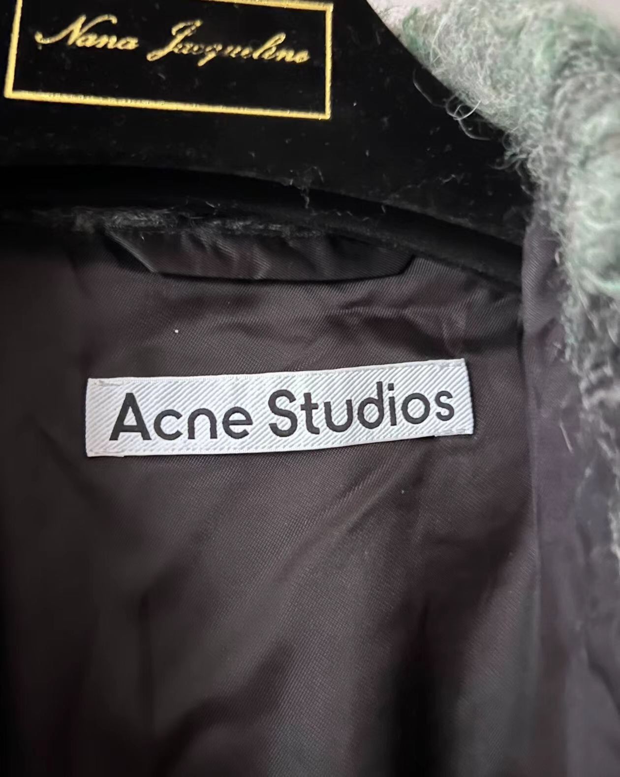 Acne Studios acne studios Mohair matching checked coat 2412-Nextarrow Size XXS / US 00 / IT 34 - 2 Thumbnail