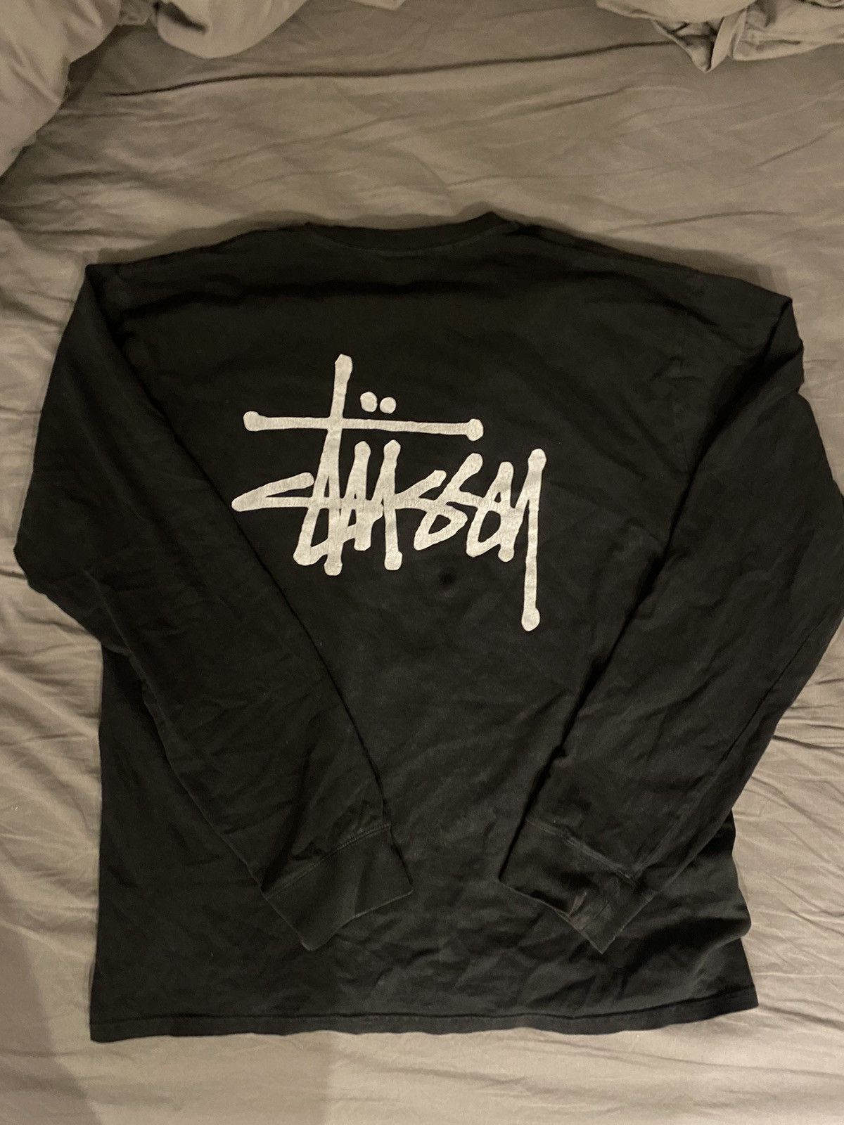 Stussy Stussy Logo L/S Size US L / EU 52-54 / 3 - 1 Thumbnail
