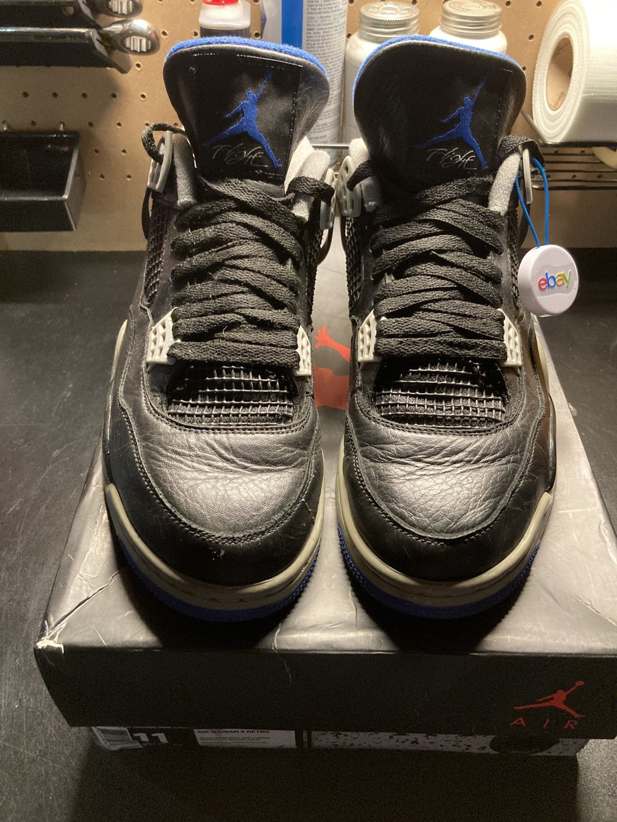 Jordan Brand Air Jordan retro 4 reverse Motorsport Size US 11 / EU 44 - 3 Thumbnail