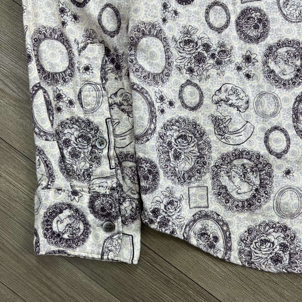Issey Miyake Archive Issey Miyake Frapbois Baroque Cameo Pattern Shirt Size US S / EU 44-46 / 1 - 12 Thumbnail