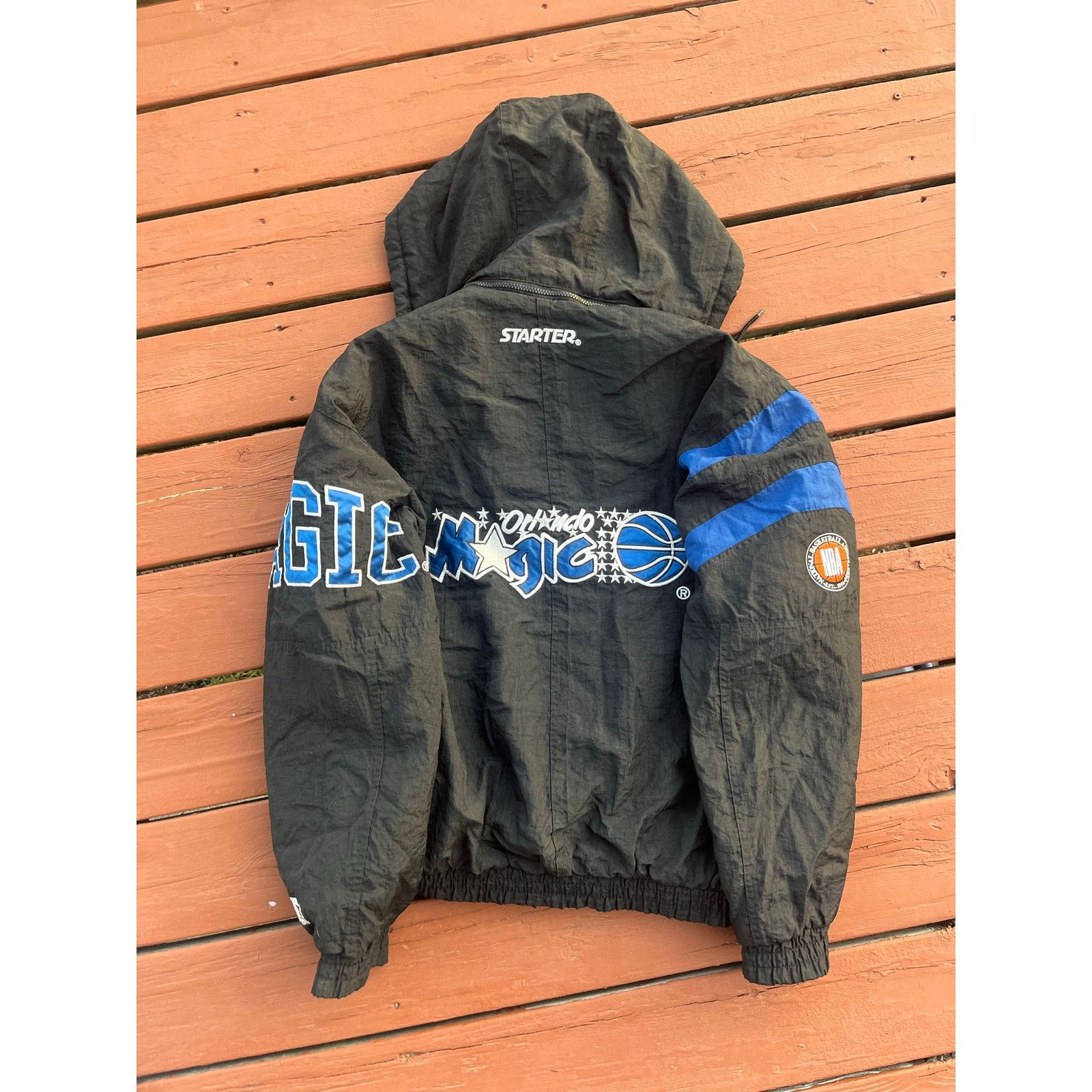 Starter Vintage 90s Orlando Magic Starter Jacket Size US L / EU 52-54 / 3 - 2 Thumbnail