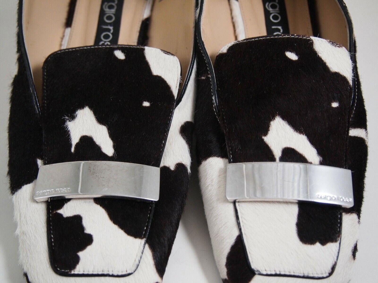 Sergio Rossi Sergio Rossi SR1 Mules Loafers Brown Cowhide EU 38.5 US 8.5 Size US 8.5 / IT 38.5 - 6 Thumbnail