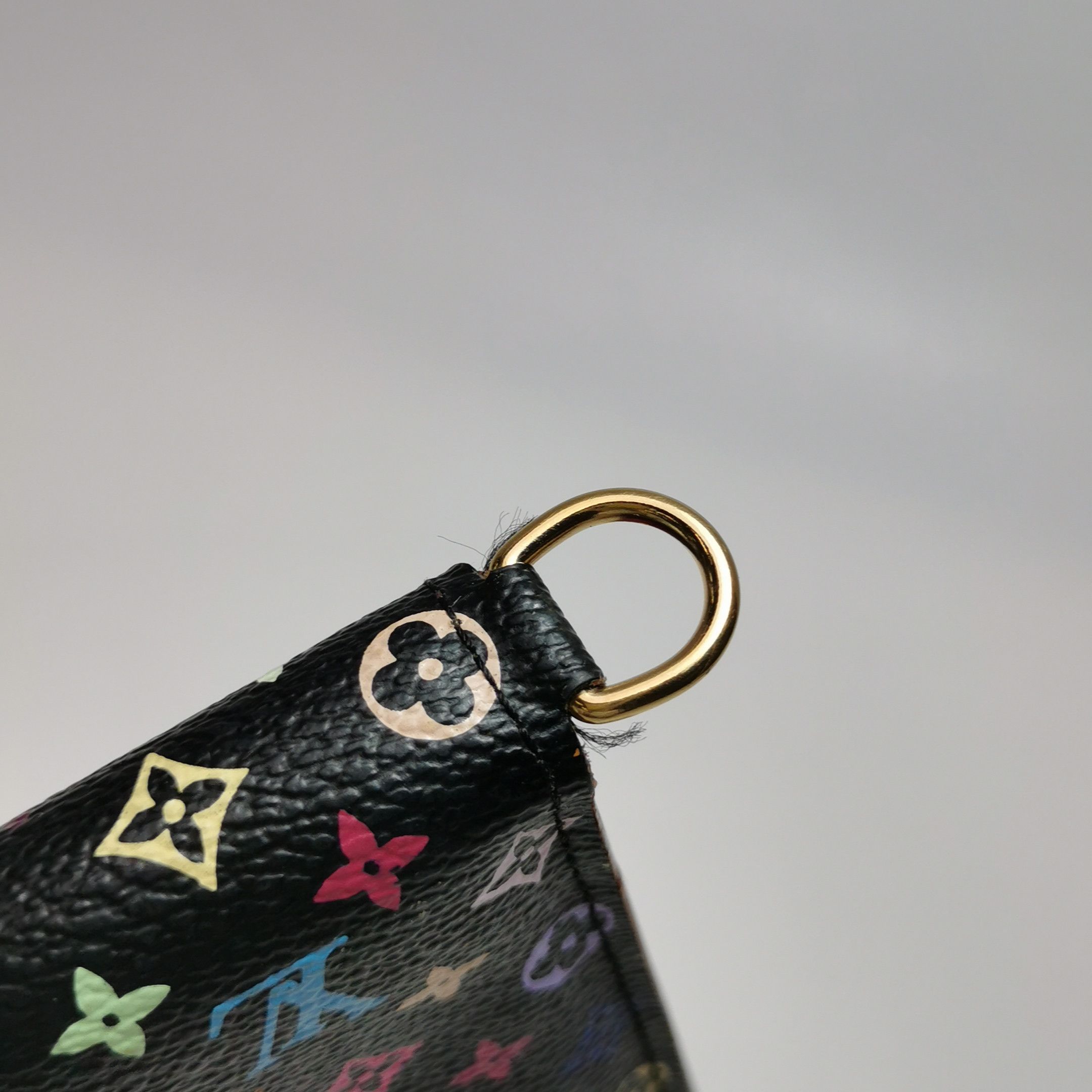 Louis Vuitton Louis Vuitton (LV) Insolite black tricolor zipper clutch -y Size ONE SIZE - 6 Thumbnail