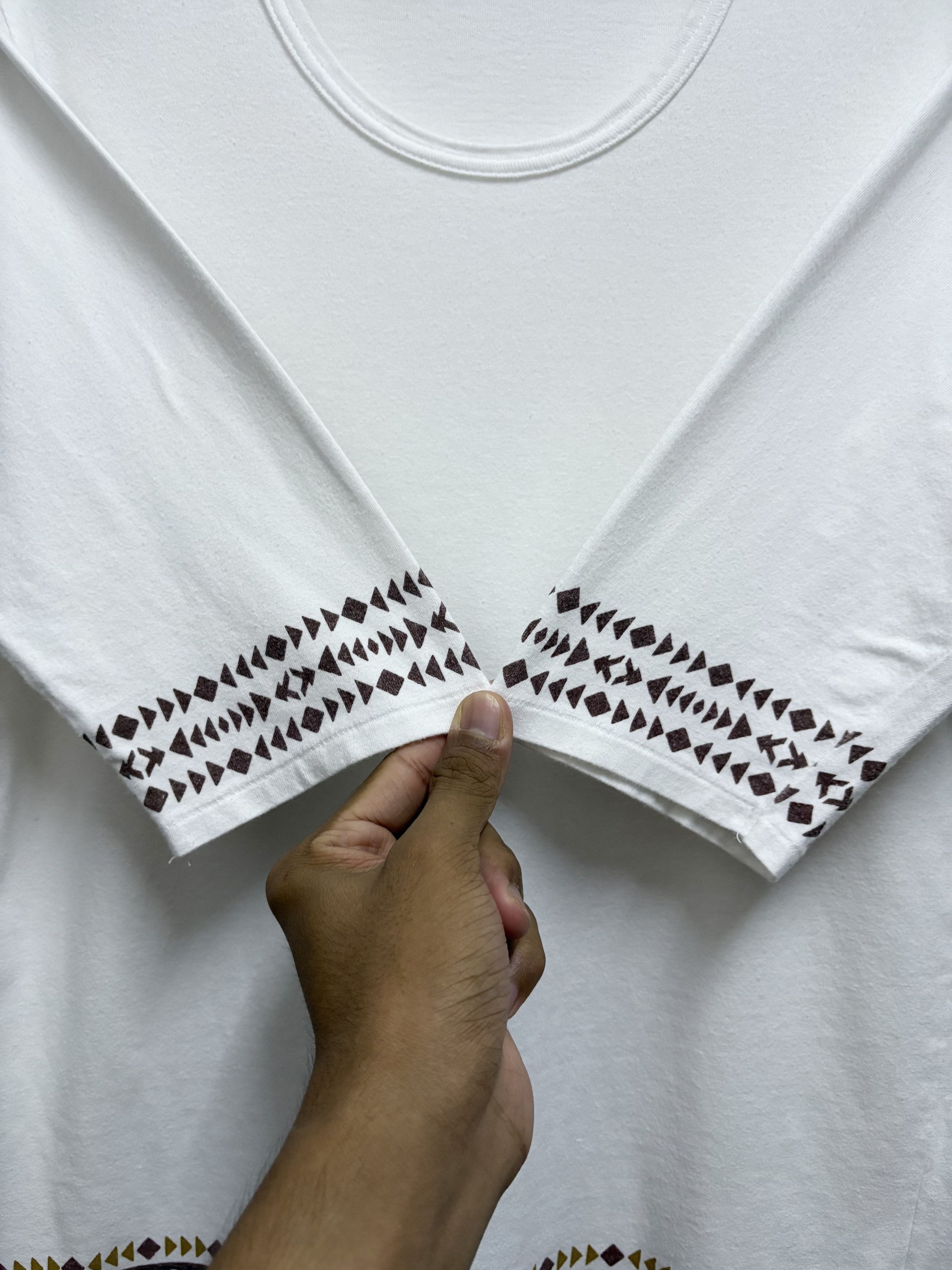 Japanese Brand × Kapital × Pendleton 2000's Kriff Mayer Sportswear Navajo Style T-Shirt Size M / US 6-8 / IT 42-44 - 5 Thumbnail