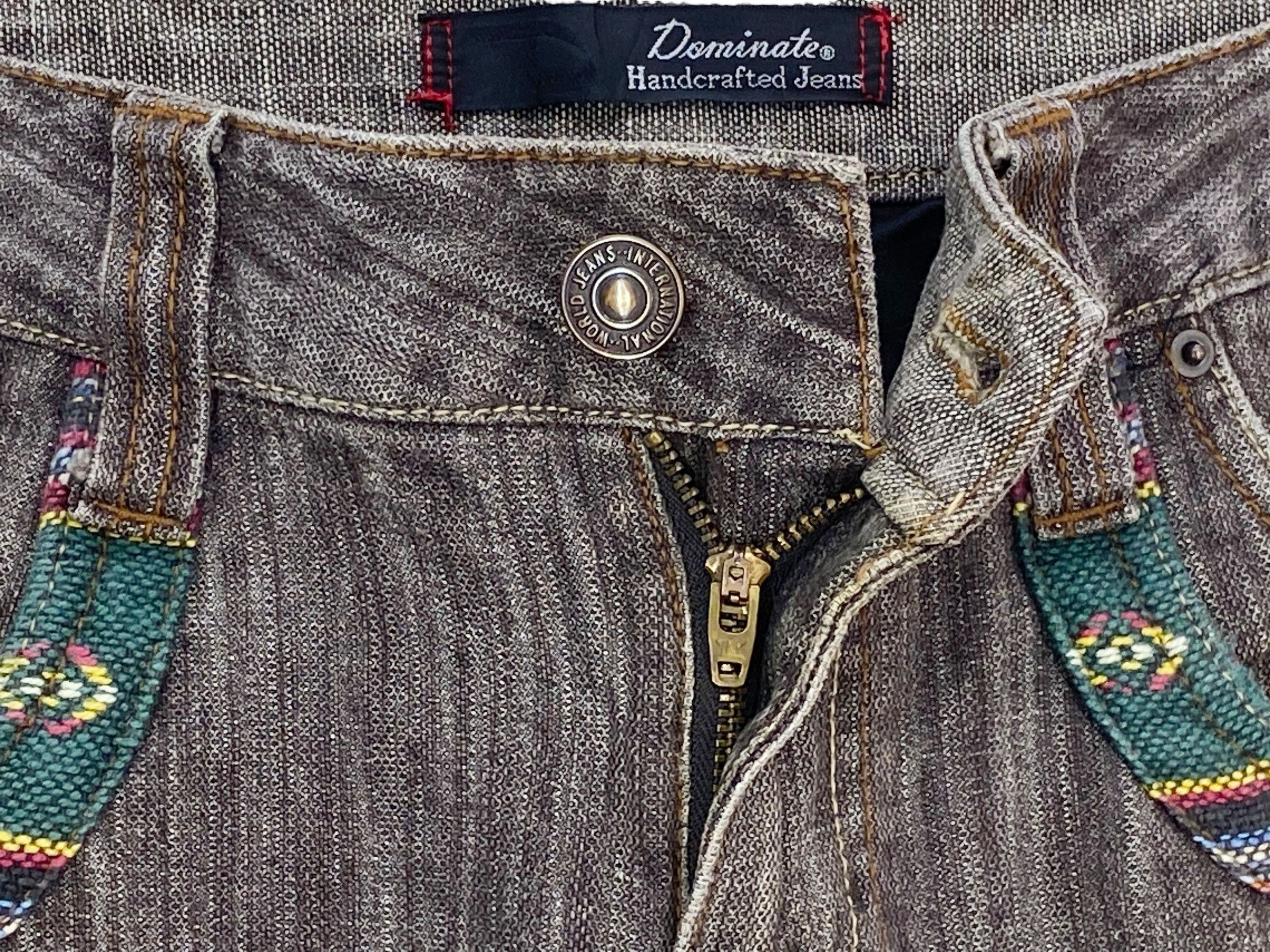 Japanese Brand × Seditionaries Dominate Handcrafted Jeans Distressed Jeans Size US 33 - 10 Thumbnail