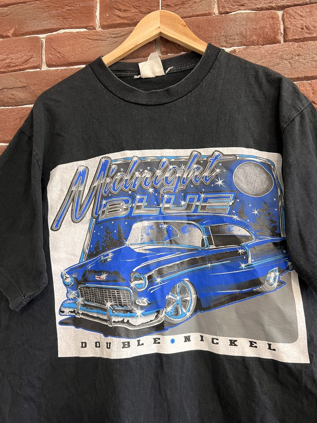 Vintage Rare Vintage 90s Double Nickel Car Tshirt Black XL Hype Size US XL / EU 56 / 4 - 3 Thumbnail